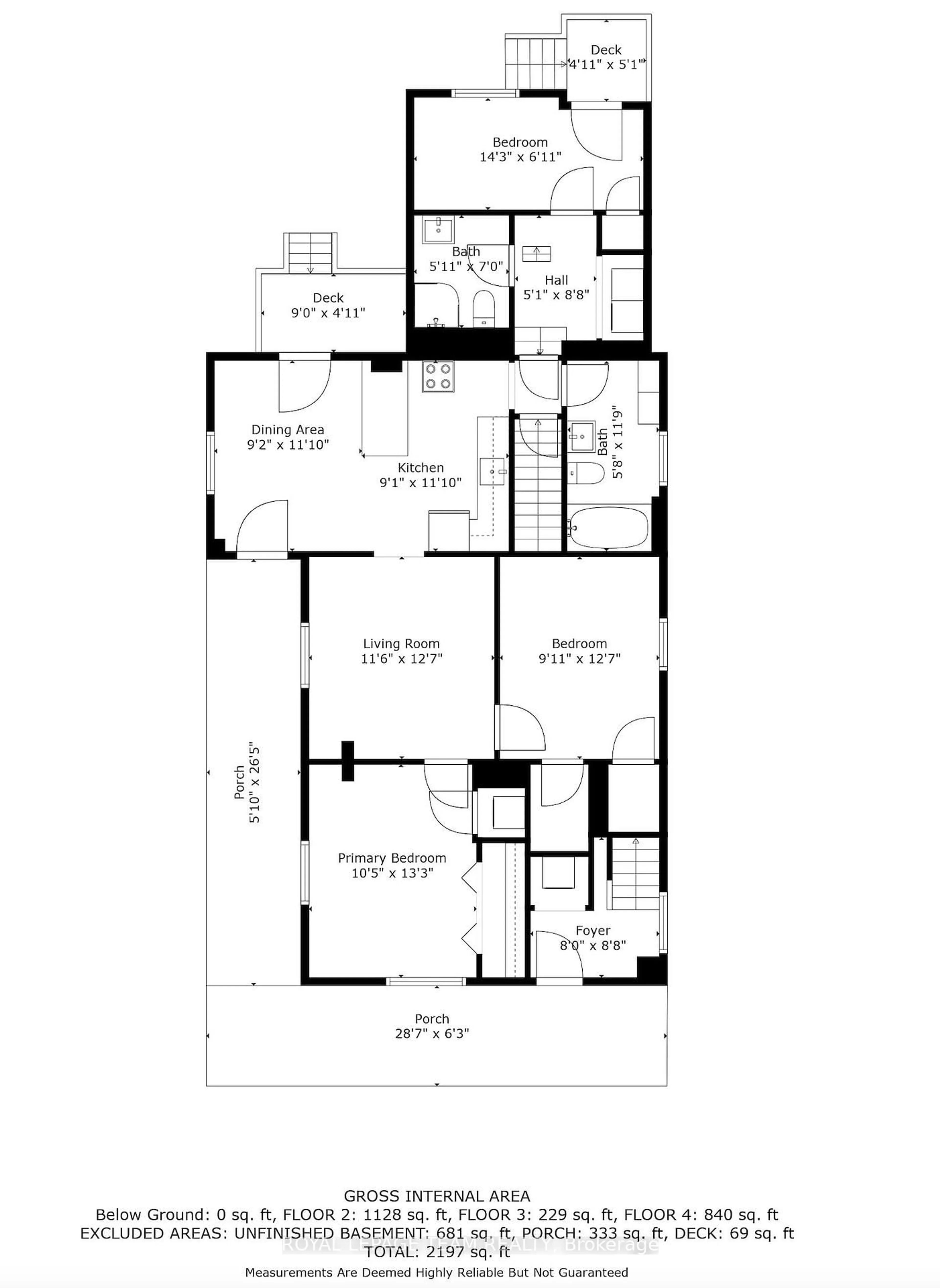 Floor plan for 14-16 Clothier St, North Grenville Ontario L3Z 3E6