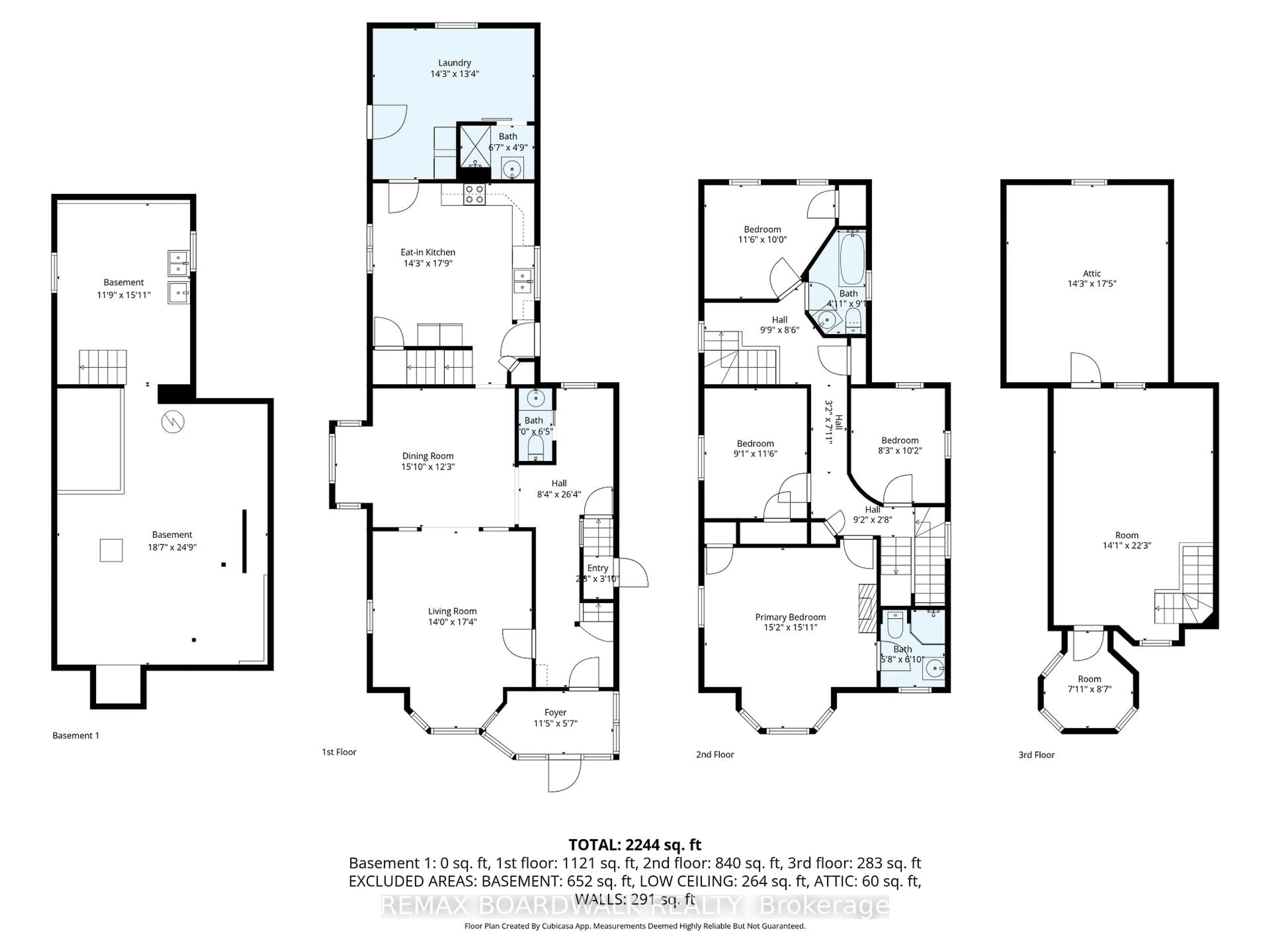 Floor plan for 11 Alfred St, Smiths Falls Ontario K7A 4H6