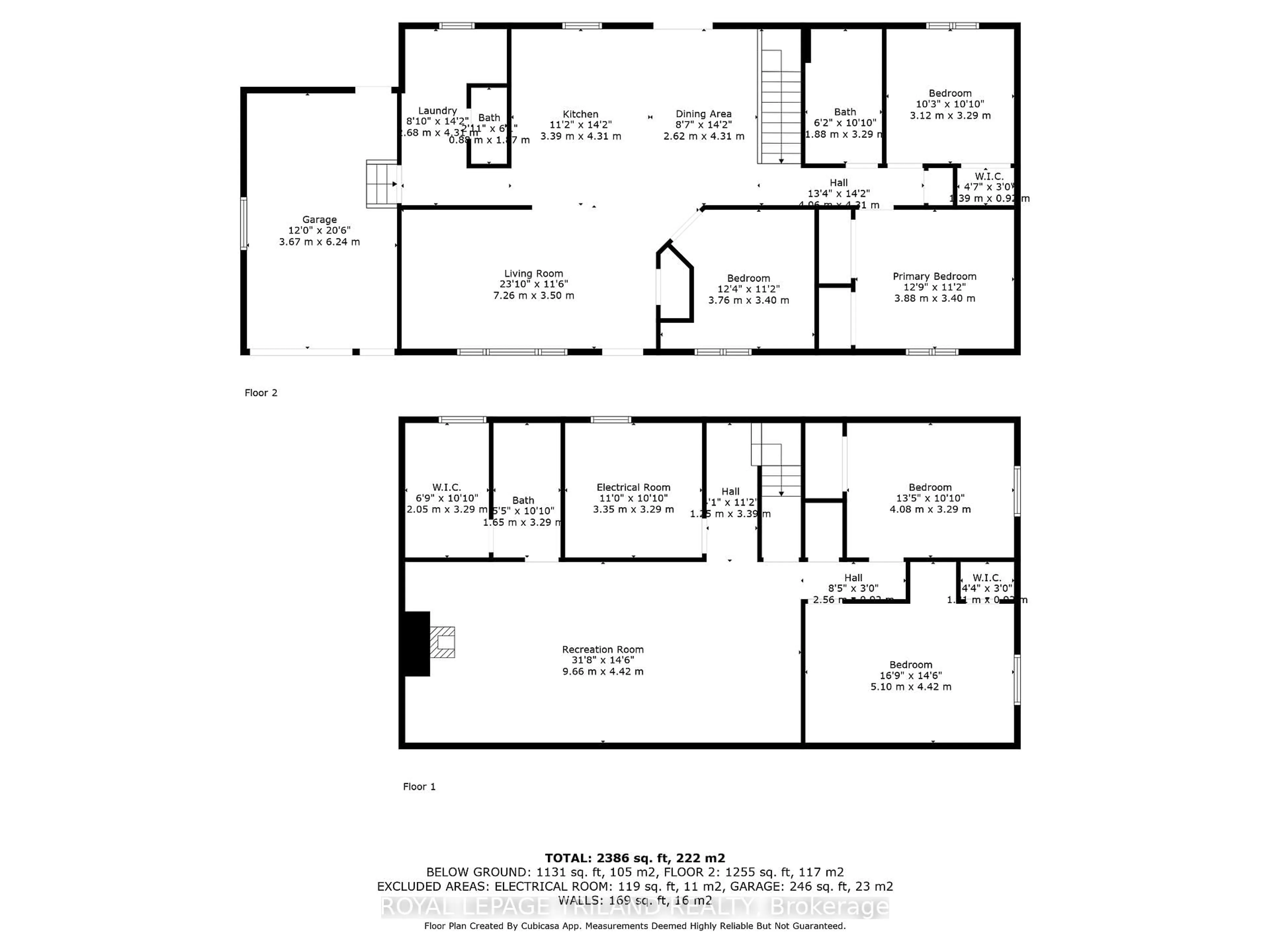 Floor plan for 42420 Ron Mcneil Line, Central Elgin Ontario N5P 3T1