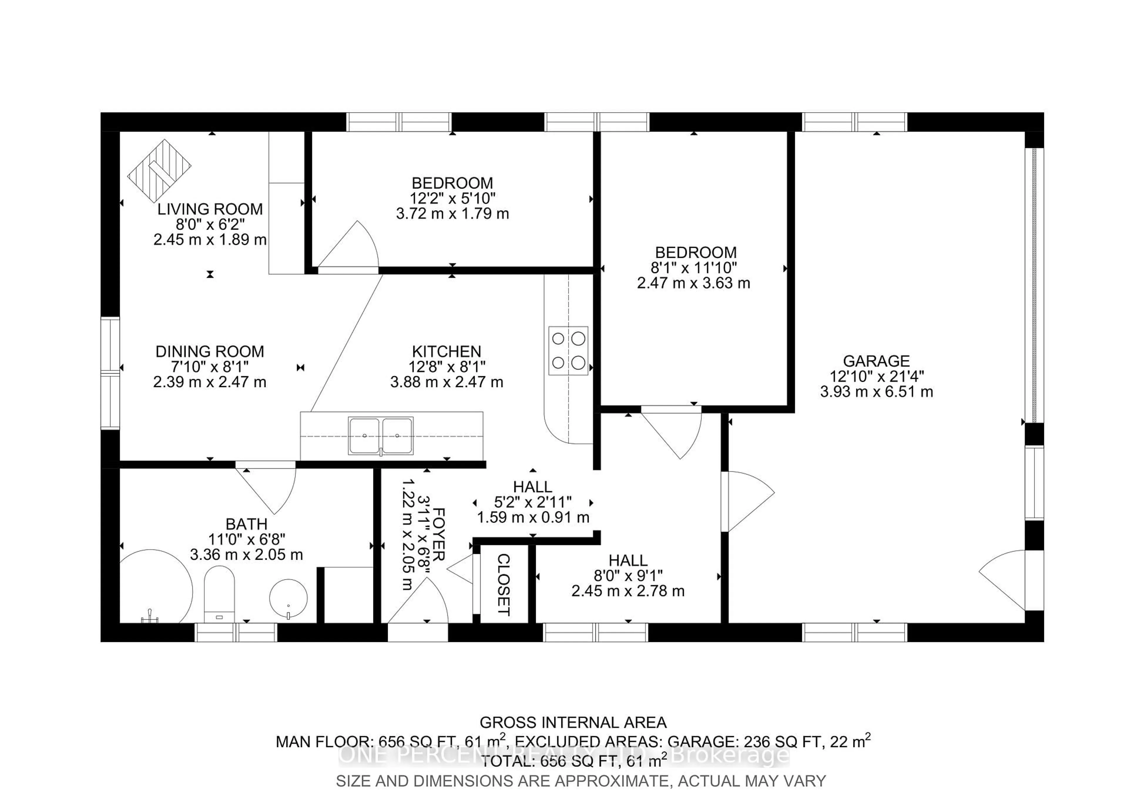 Floor plan for 71 Cleak Ave, Maynooth Ontario K0L 2S0