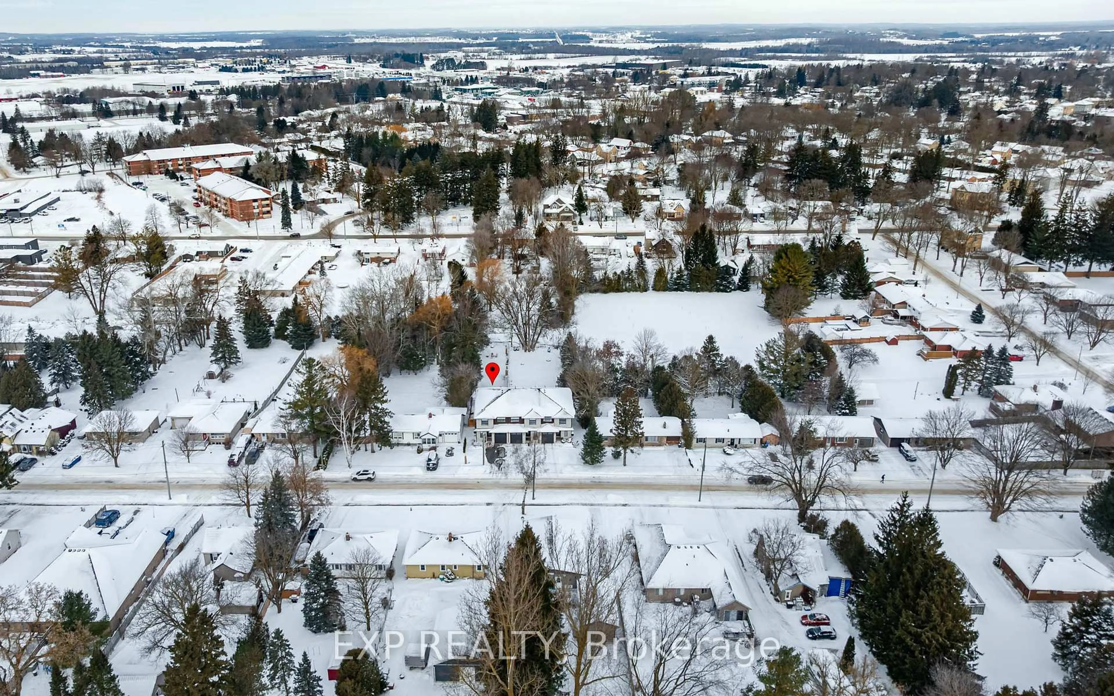 A pic from outside/outdoor area/front of a property/back of a property/a pic from drone, unknown for 745 WATERLOO St, Wellington North Ontario N0G 2L3