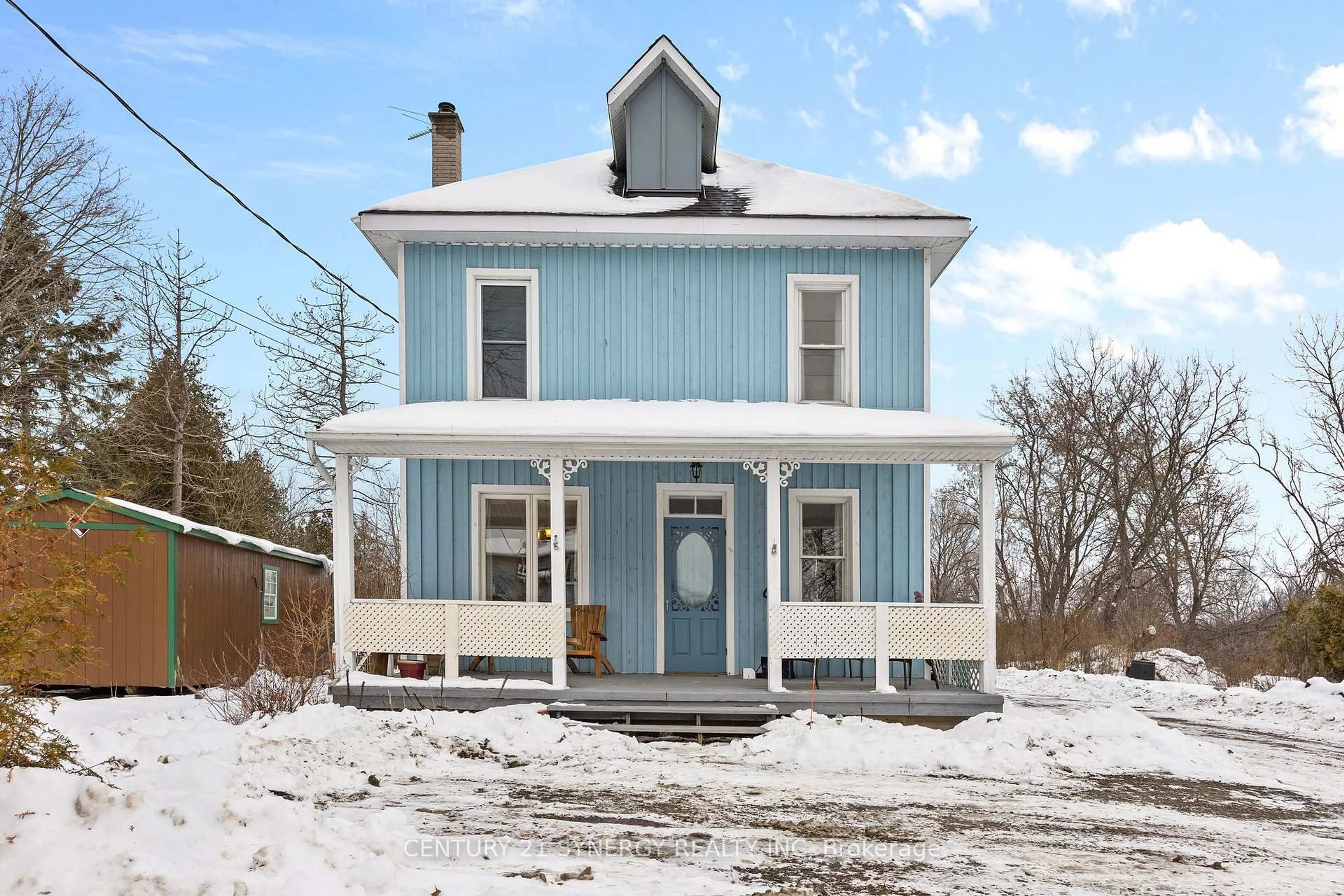 Home with vinyl exterior material, street for 1104 County Road 16 Rd, Merrickville-Wolford Ontario K0G 1G0