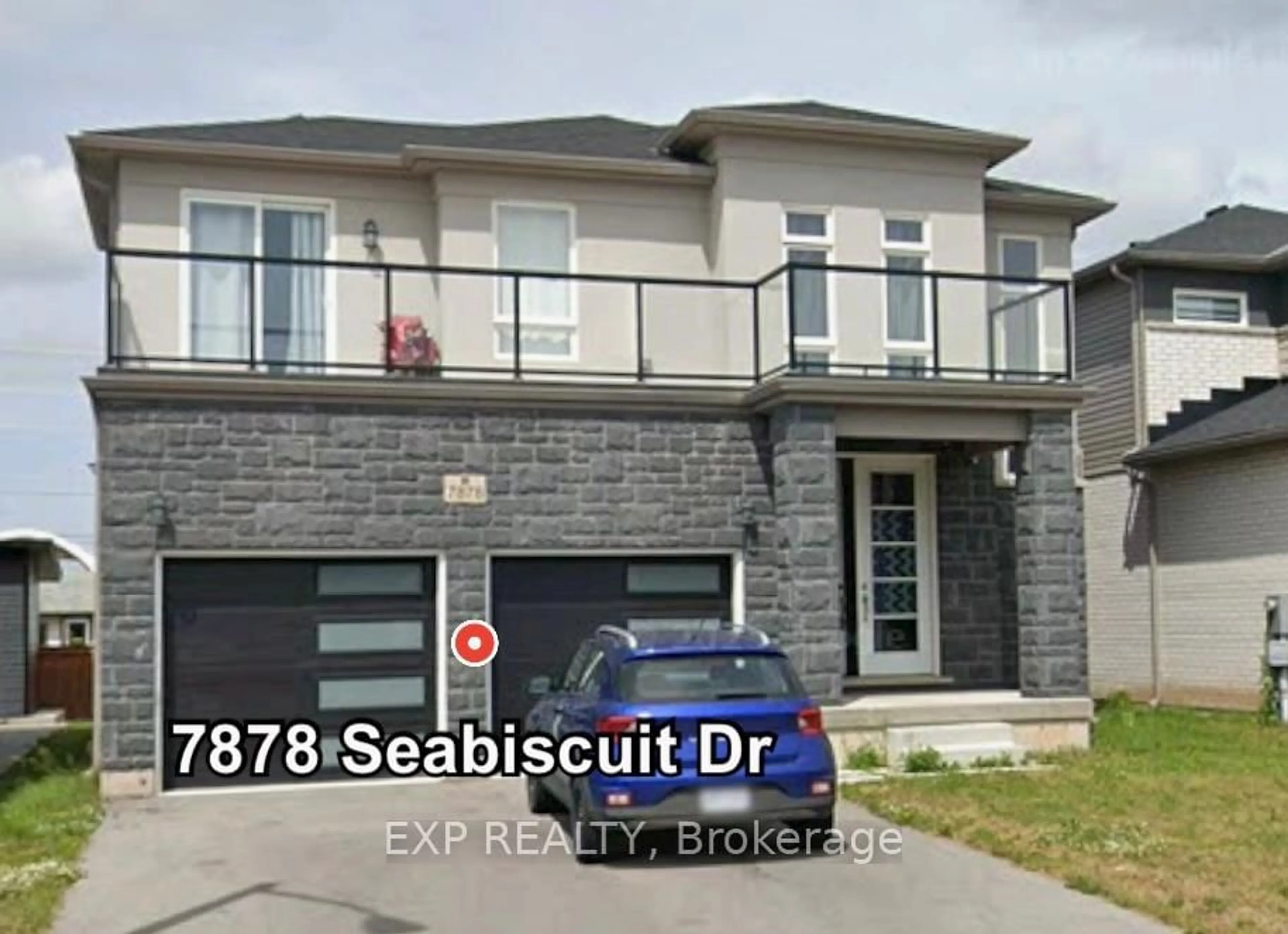 Home with brick exterior material, street for 7878 Seabiscuit Dr, Niagara Falls Ontario L2H 3T9