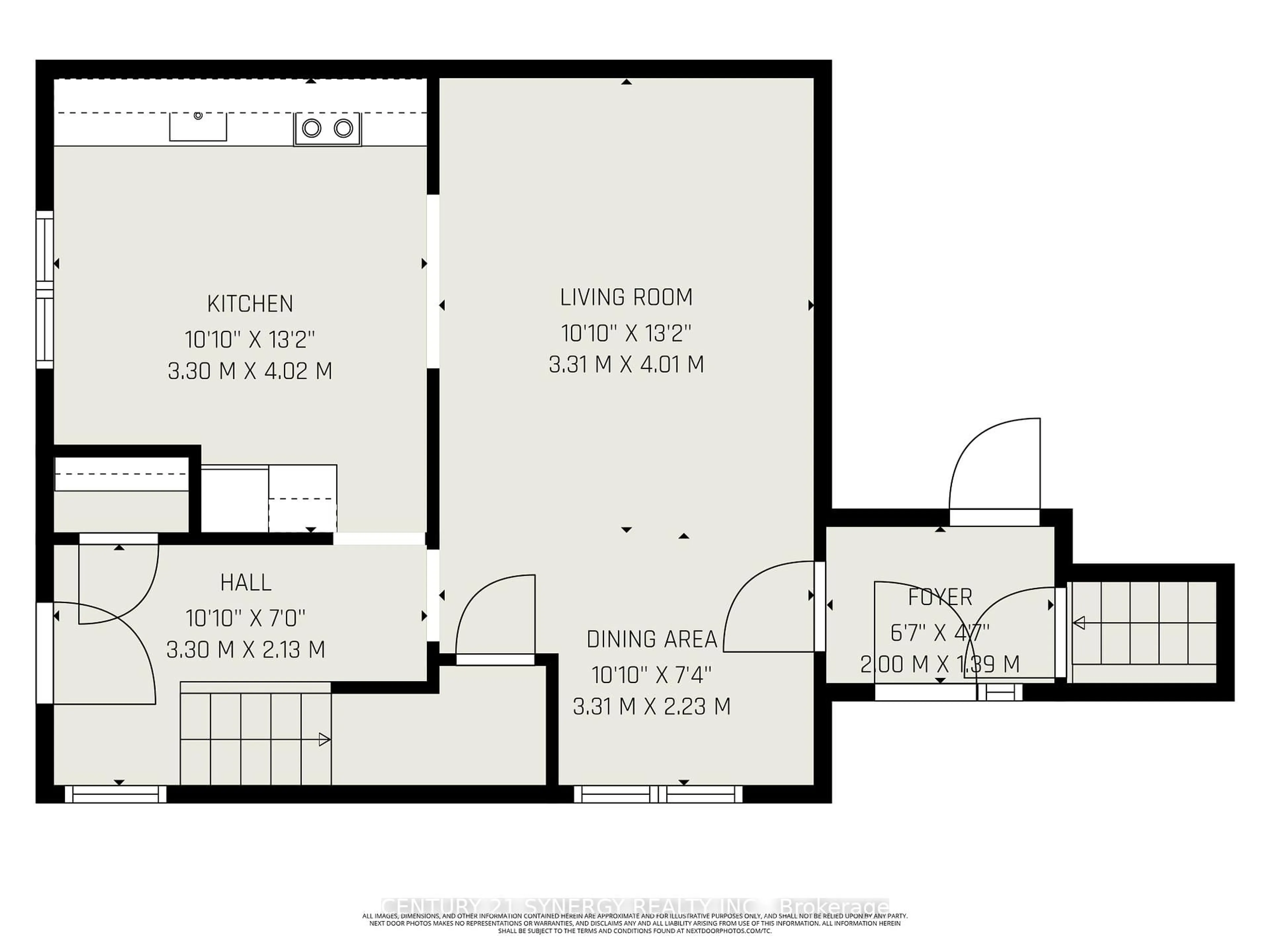 Floor plan for 17 Lombard St, Smiths Falls Ontario K7A 4E8