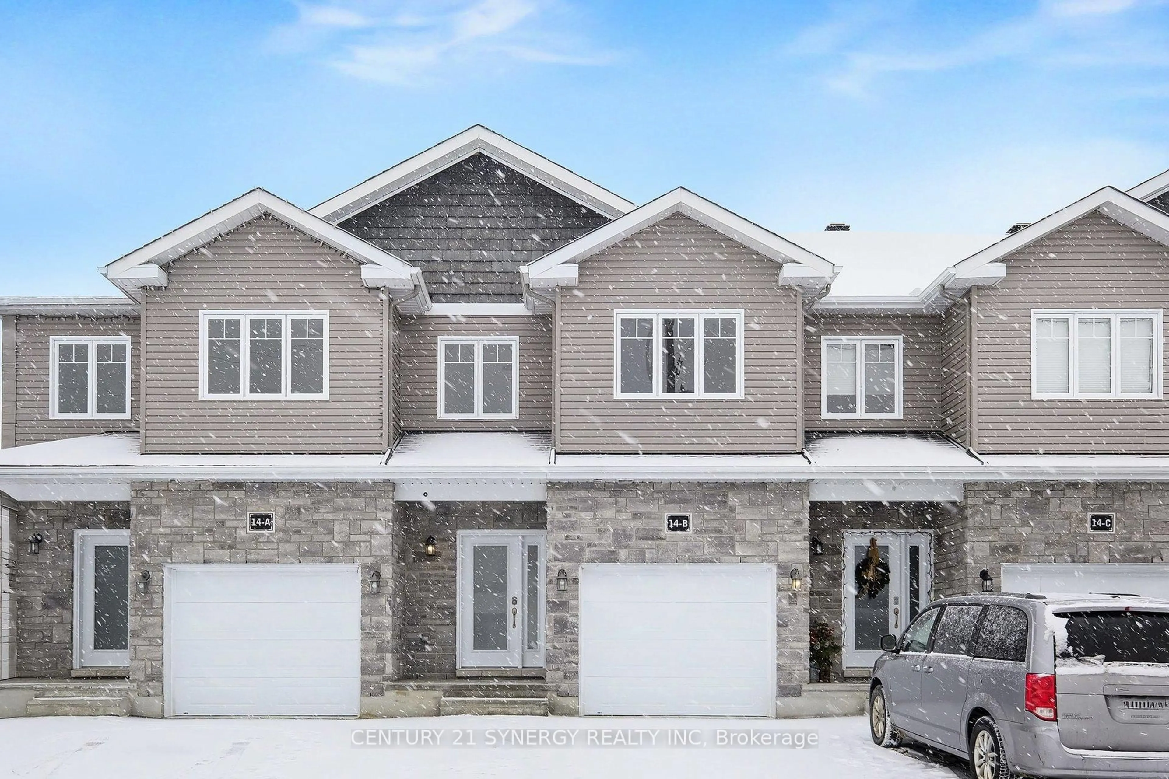 Home with brick exterior material, street for 14B George St, North Stormont Ontario K0A 1R0