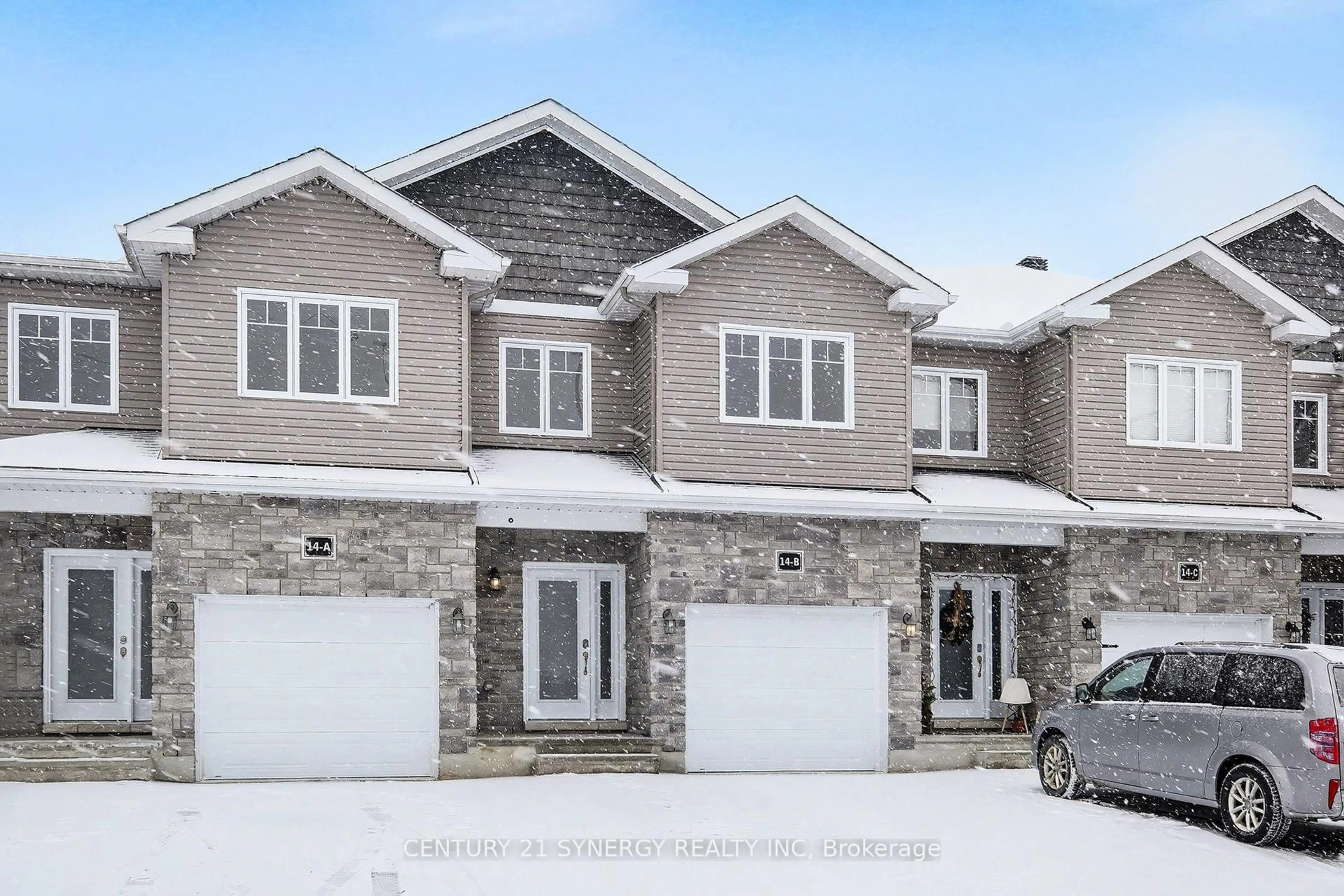 Home with brick exterior material, street for 14B George St, North Stormont Ontario K0A 1R0