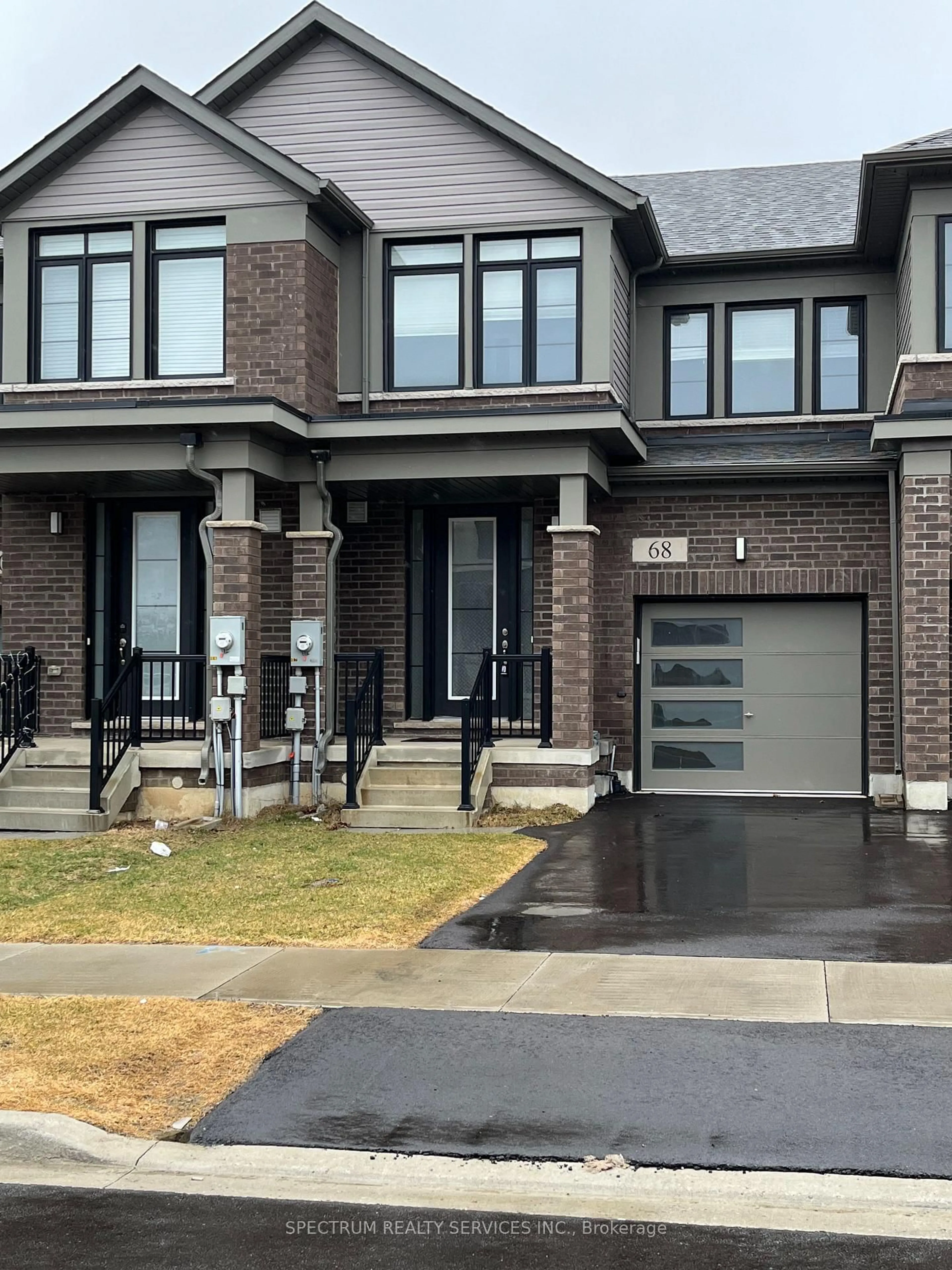 Home with brick exterior material, street for 68 Freedom Cres, Hamilton Ontario L0R 1W0