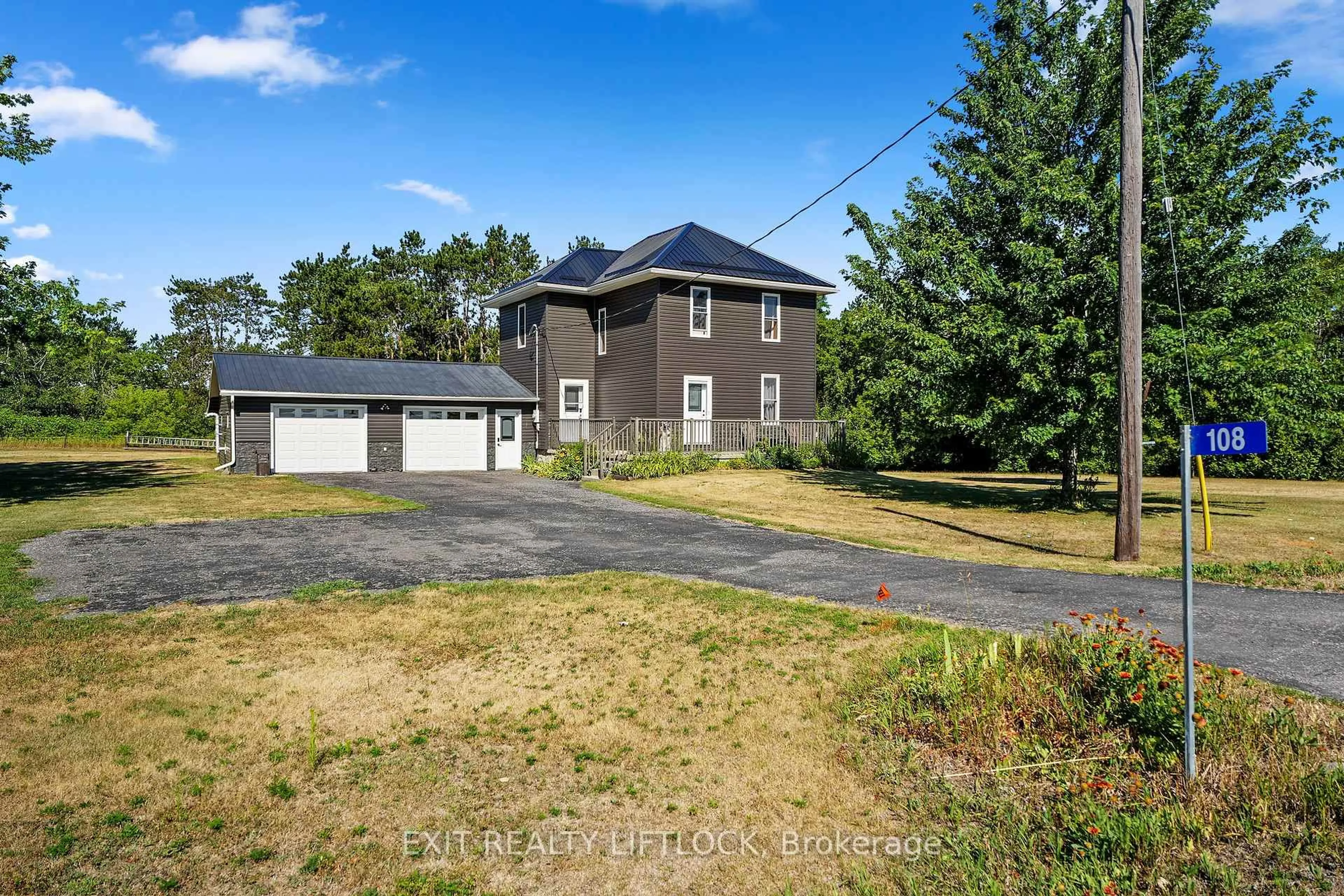 A pic from outside/outdoor area/front of a property/back of a property/a pic from drone, unknown for 108 Godolphin Rd, Trent Hills Ontario K0K 3K0