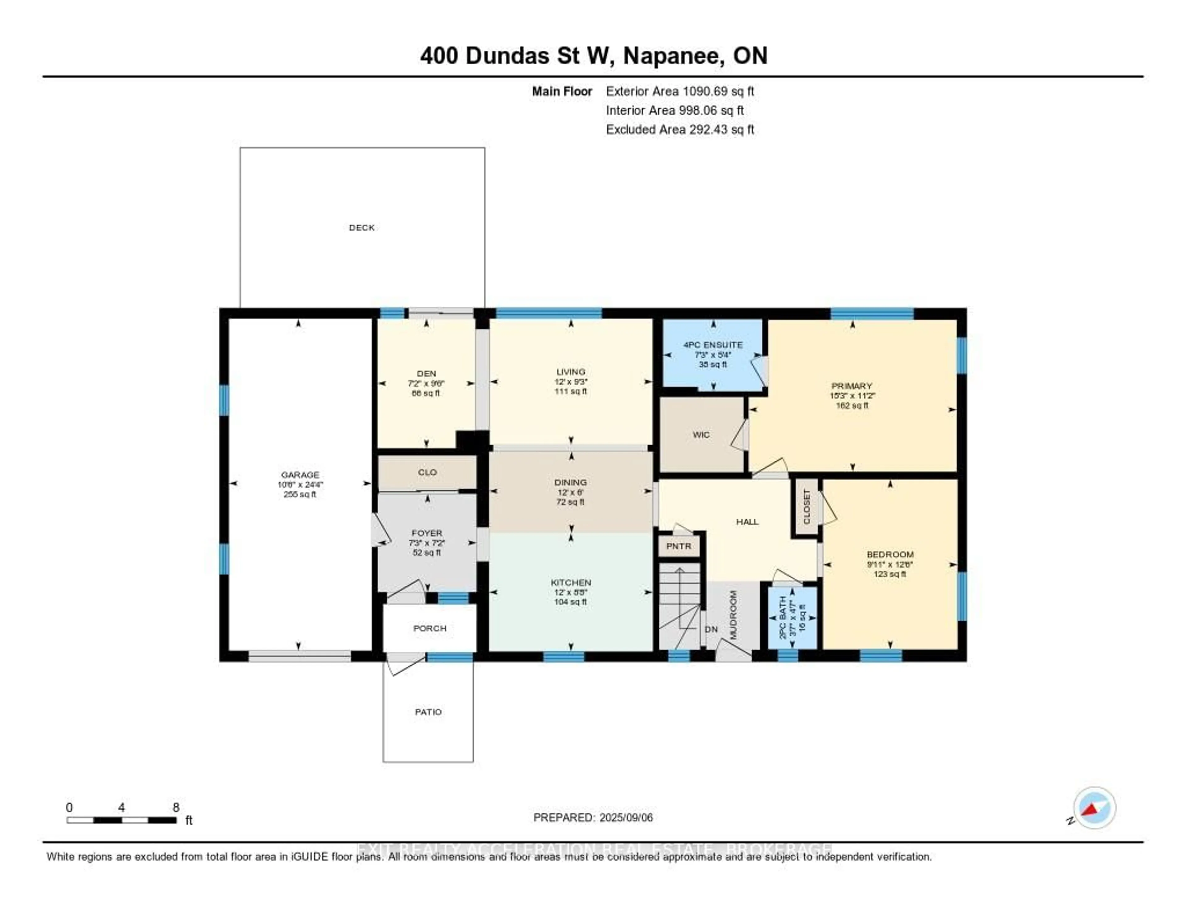 Floor plan for 400 Dundas St, Greater Napanee Ontario K7R 2B7