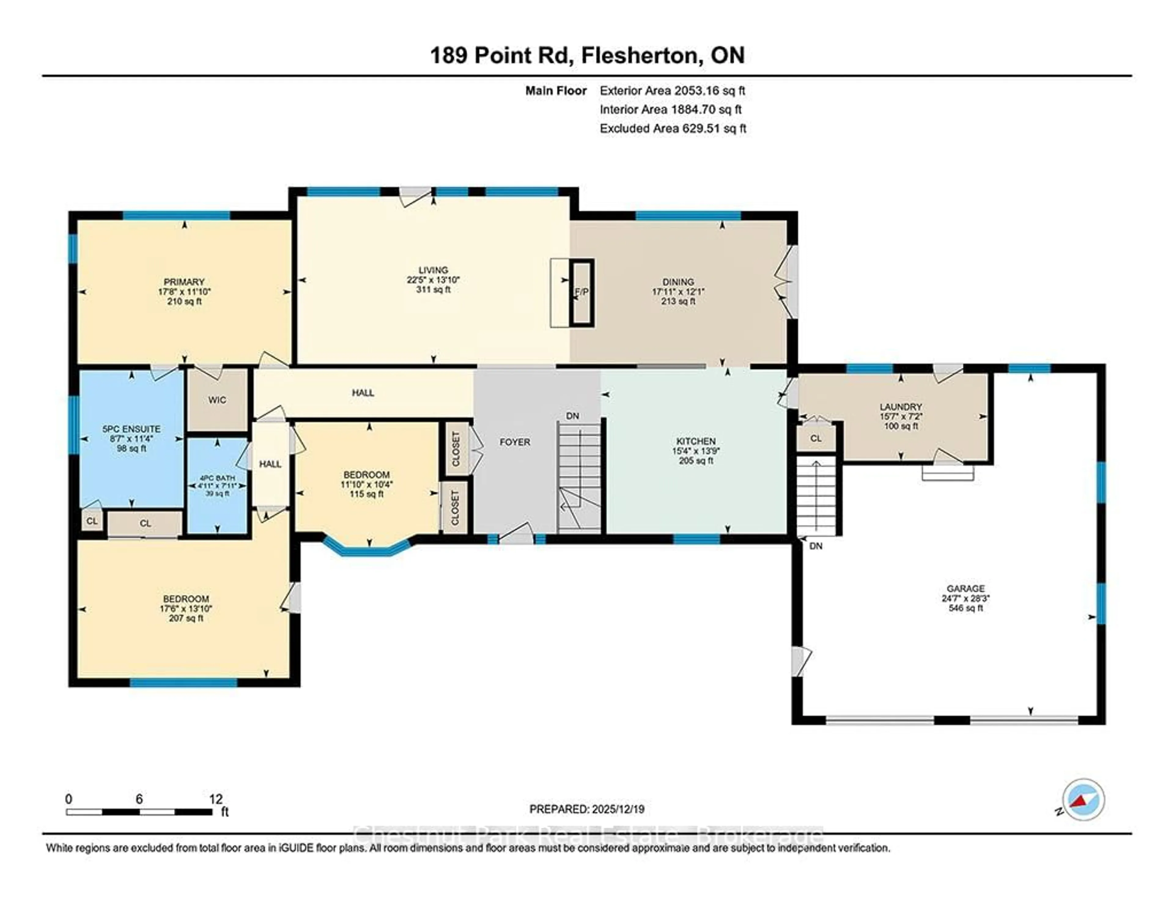 Floor plan for 189 Point Rd, Grey Highlands Ontario N0C 1E0