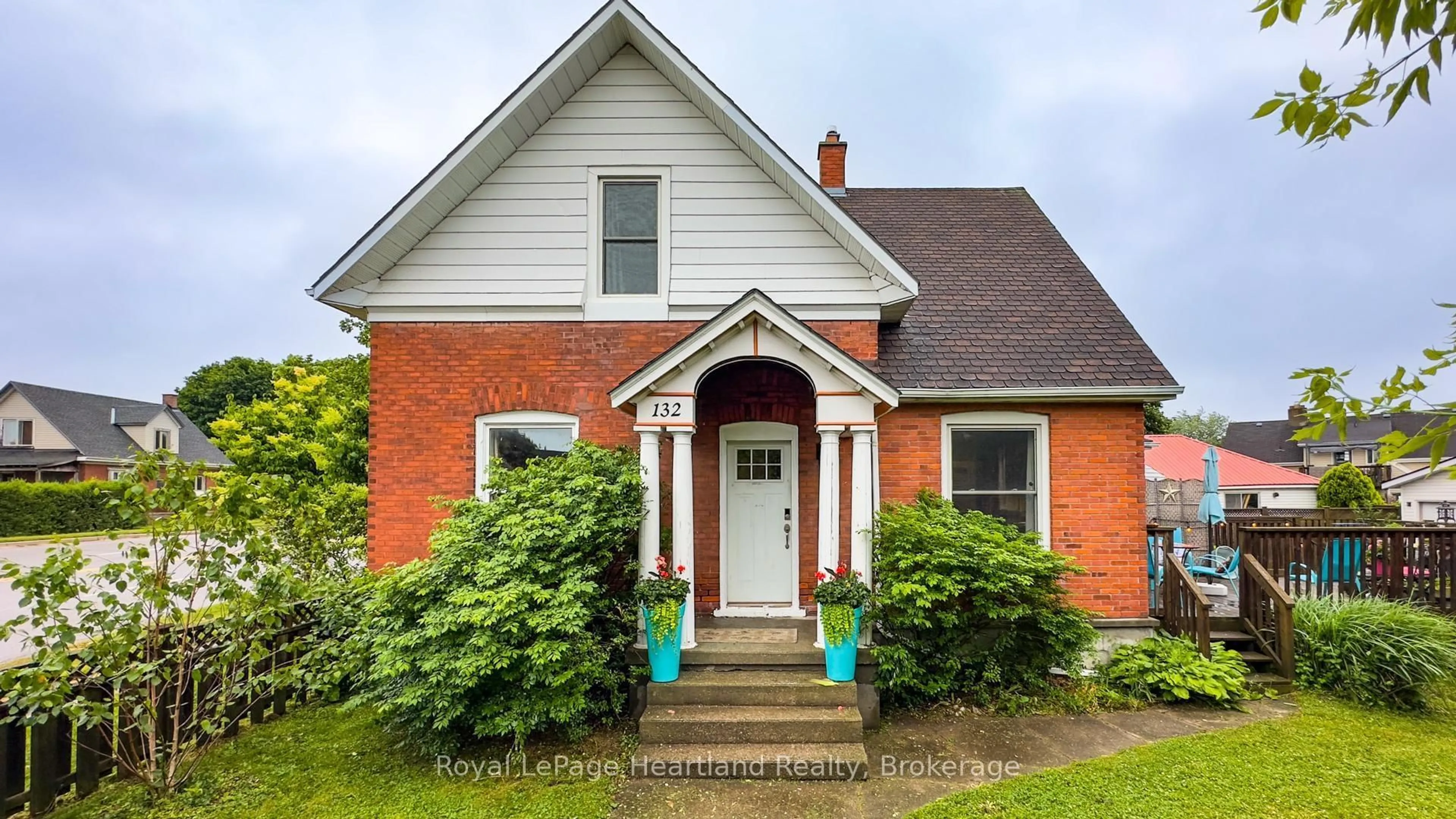 Home with brick exterior material, street for 132 Elgin Ave, Goderich Ontario N7A 1K6