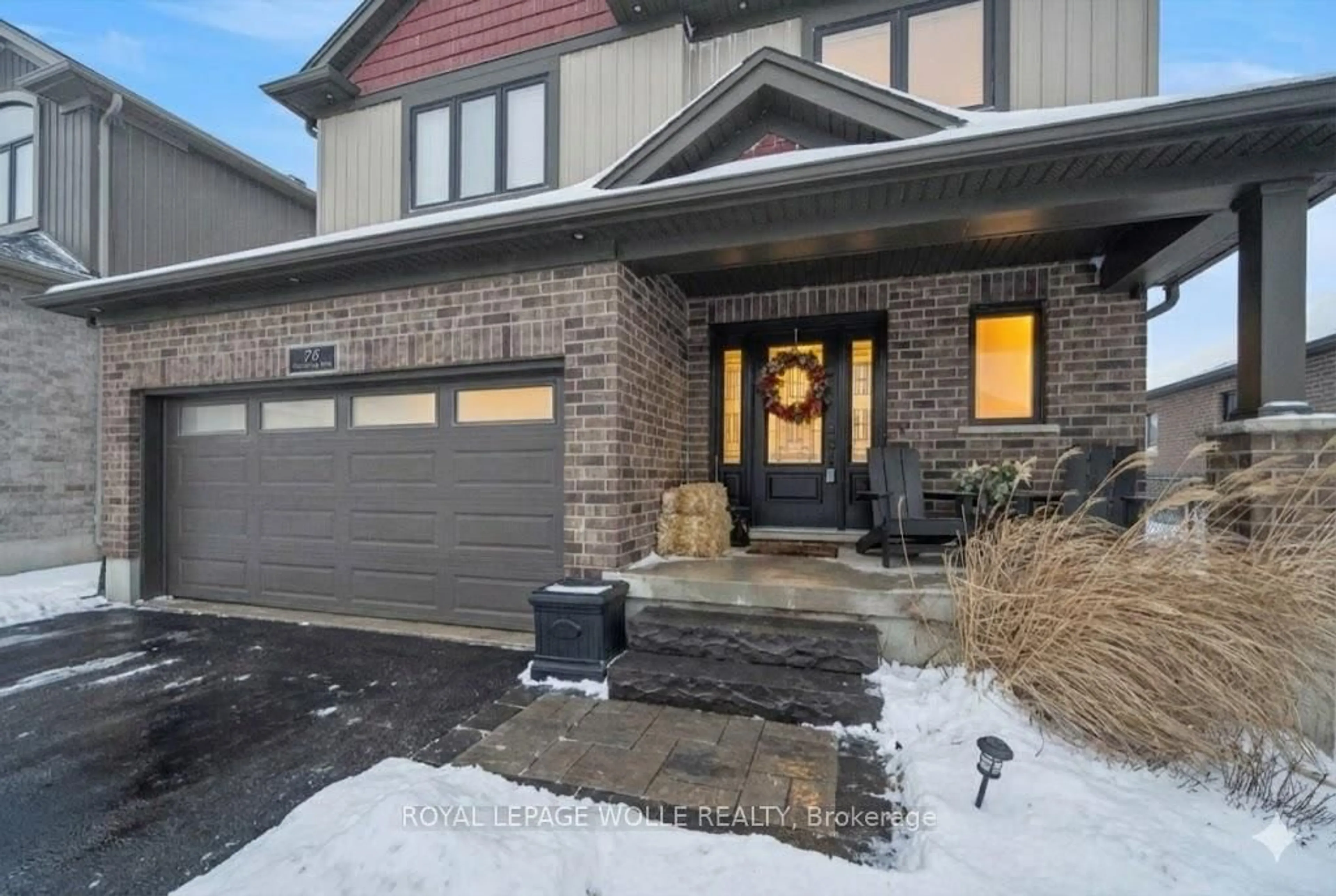 Home with brick exterior material, street for 78 Woodberry Cres, Woolwich Ontario N3B 0C5