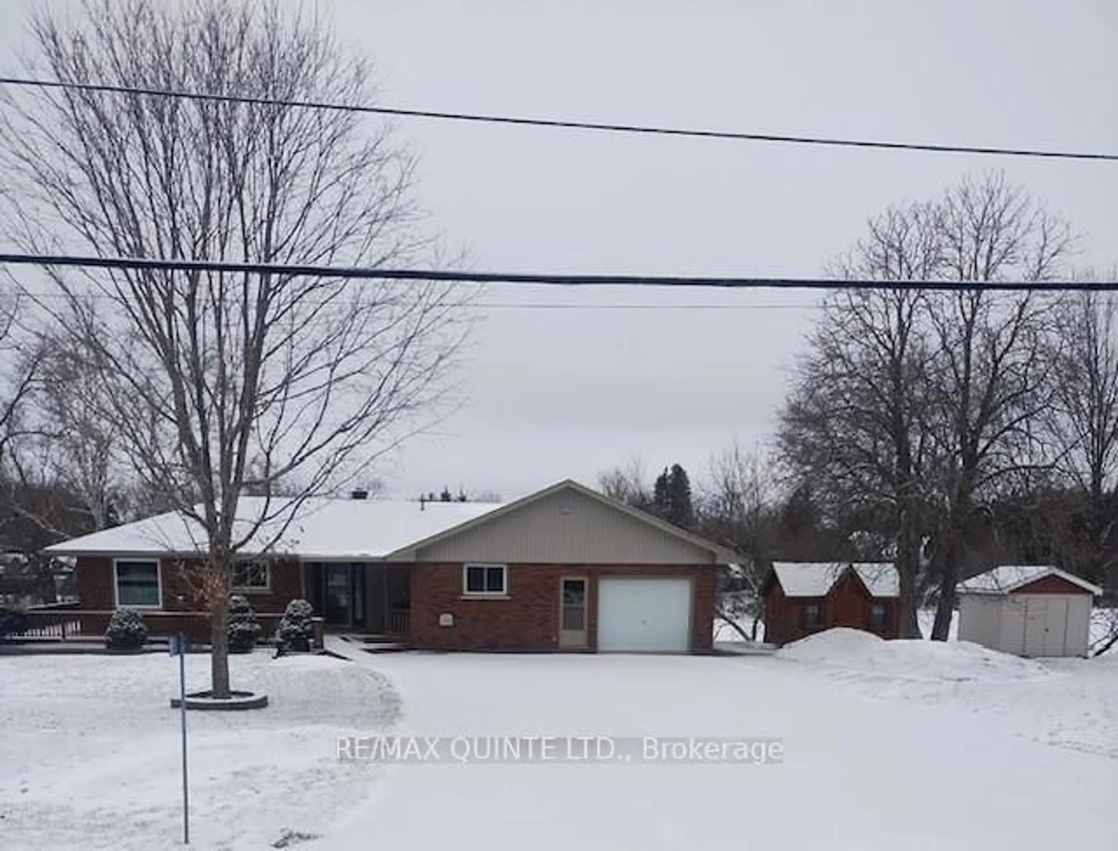 A pic from outside/outdoor area/front of a property/back of a property/a pic from drone, street for 81 Scuttlehole Rd Rd, Belleville Ontario K0K 2V0