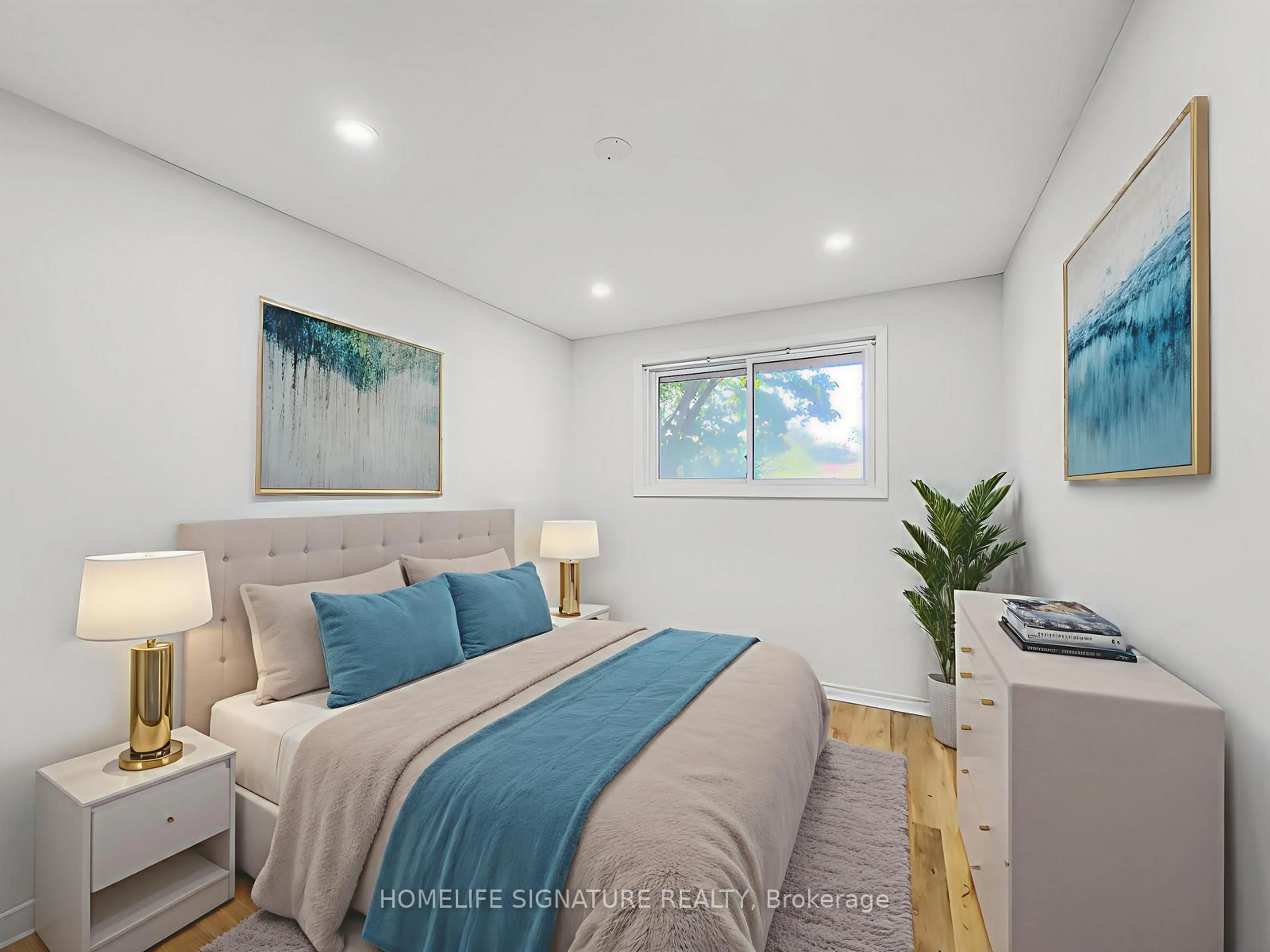 Bedroom with bed, unknown for 443 Vine St, St. Catharines Ontario L2M 3S6