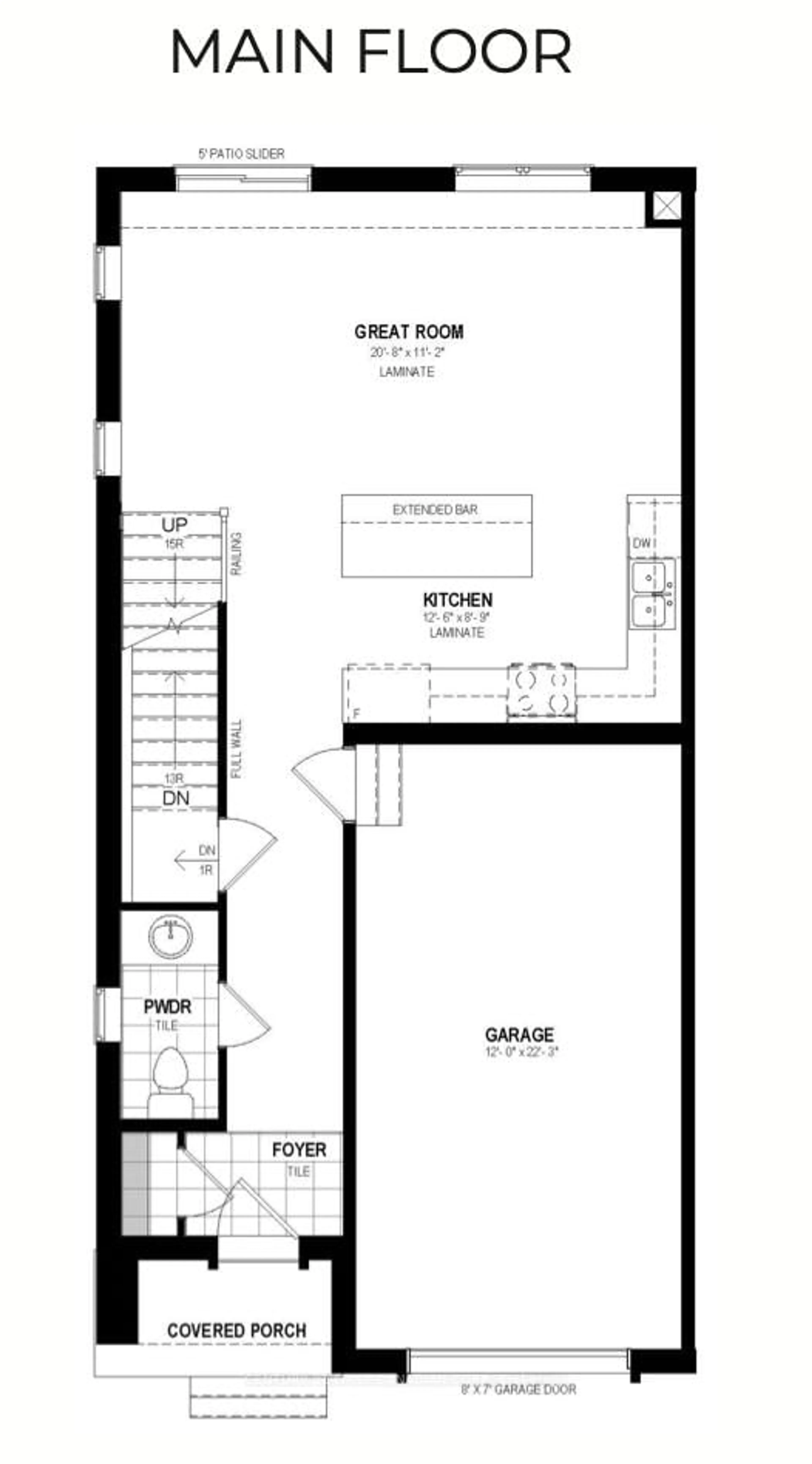 Floor plan for 6913 HEATHWOODS Ave, London South Ontario N6P 1H3