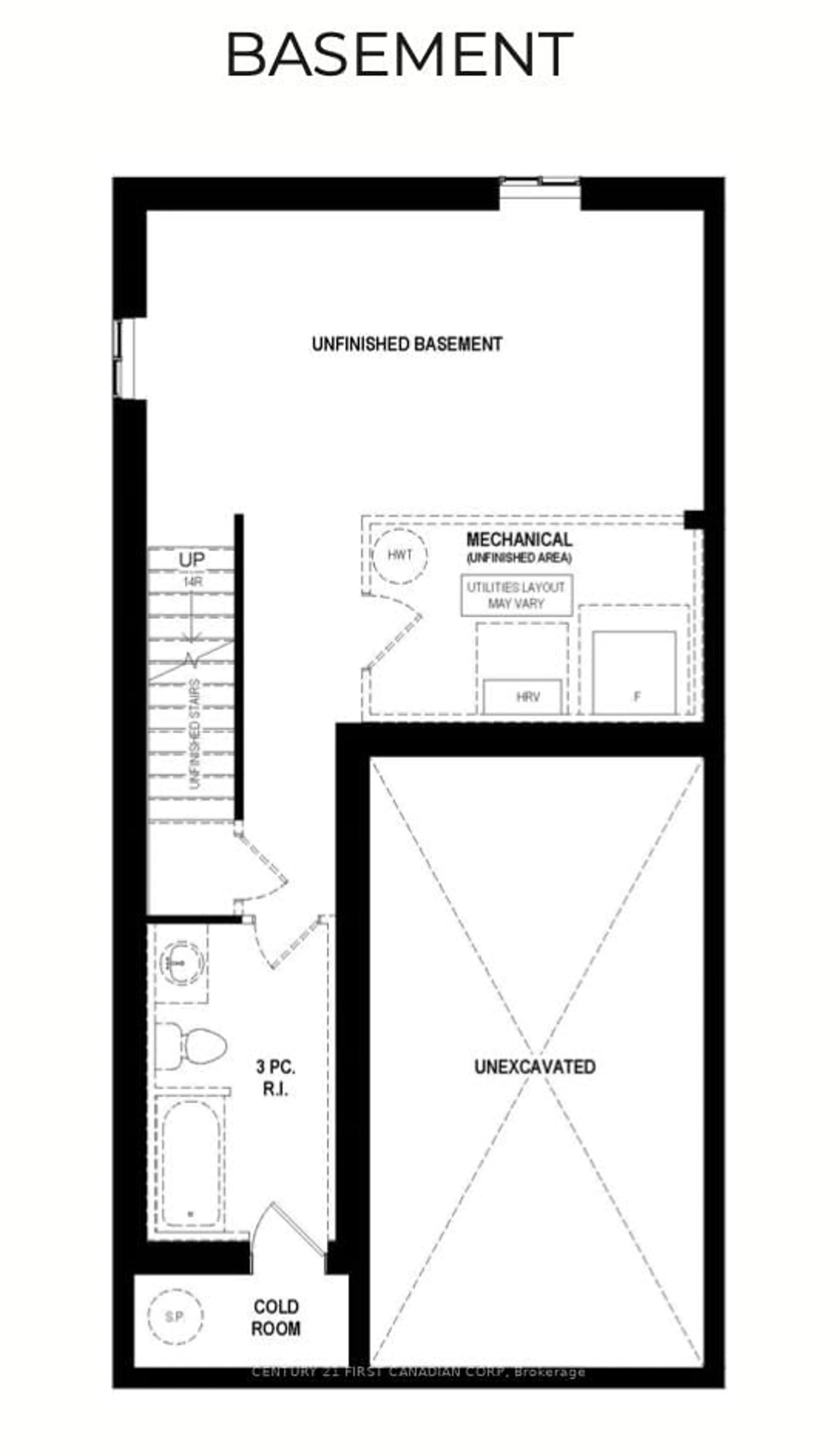 Floor plan for 6921 HEATHWOODS Ave, London South Ontario N6P 1H3