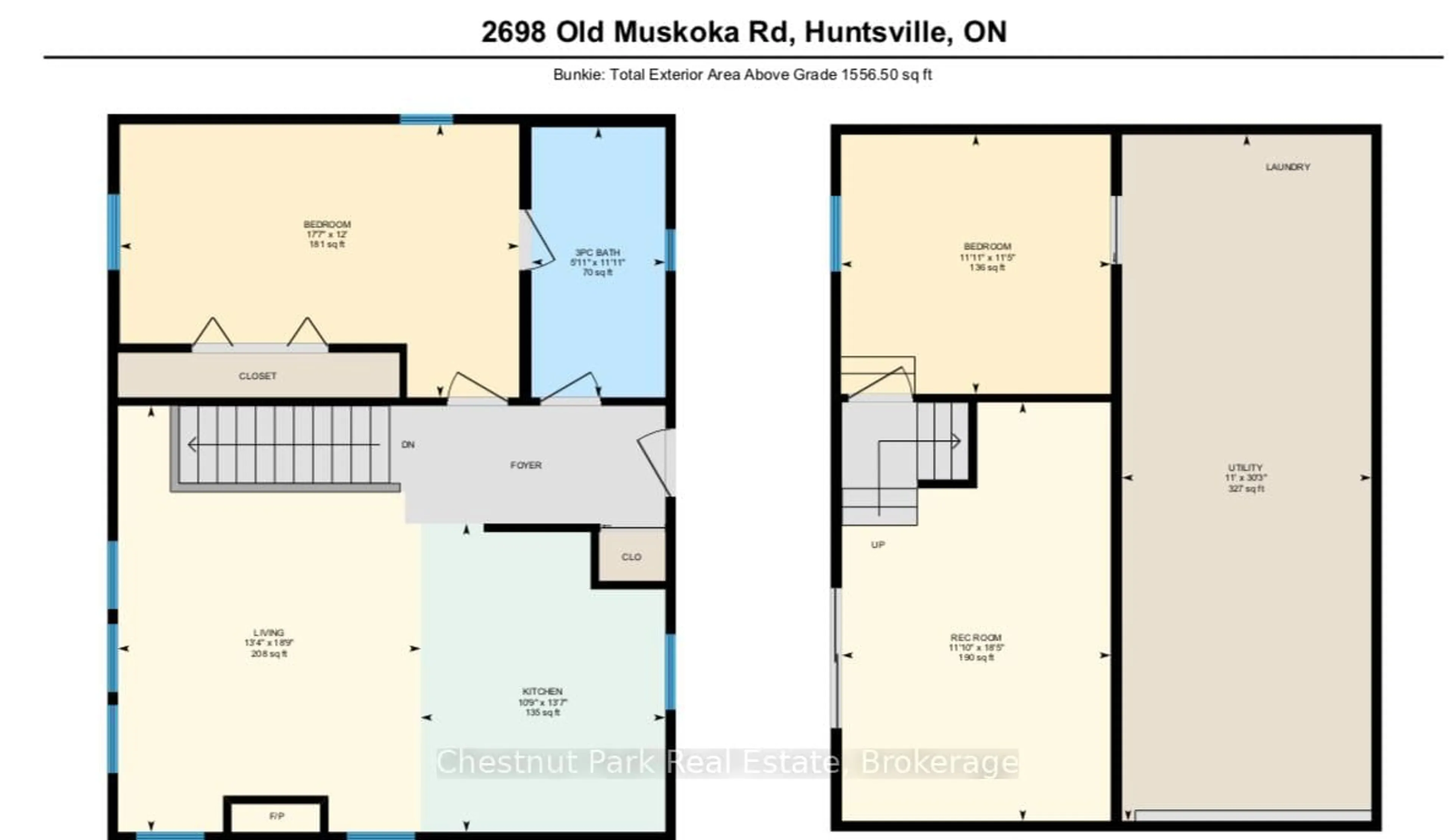 Floor plan for 2698 Old Muskoka Rd, Huntsville Ontario P0B 1M0