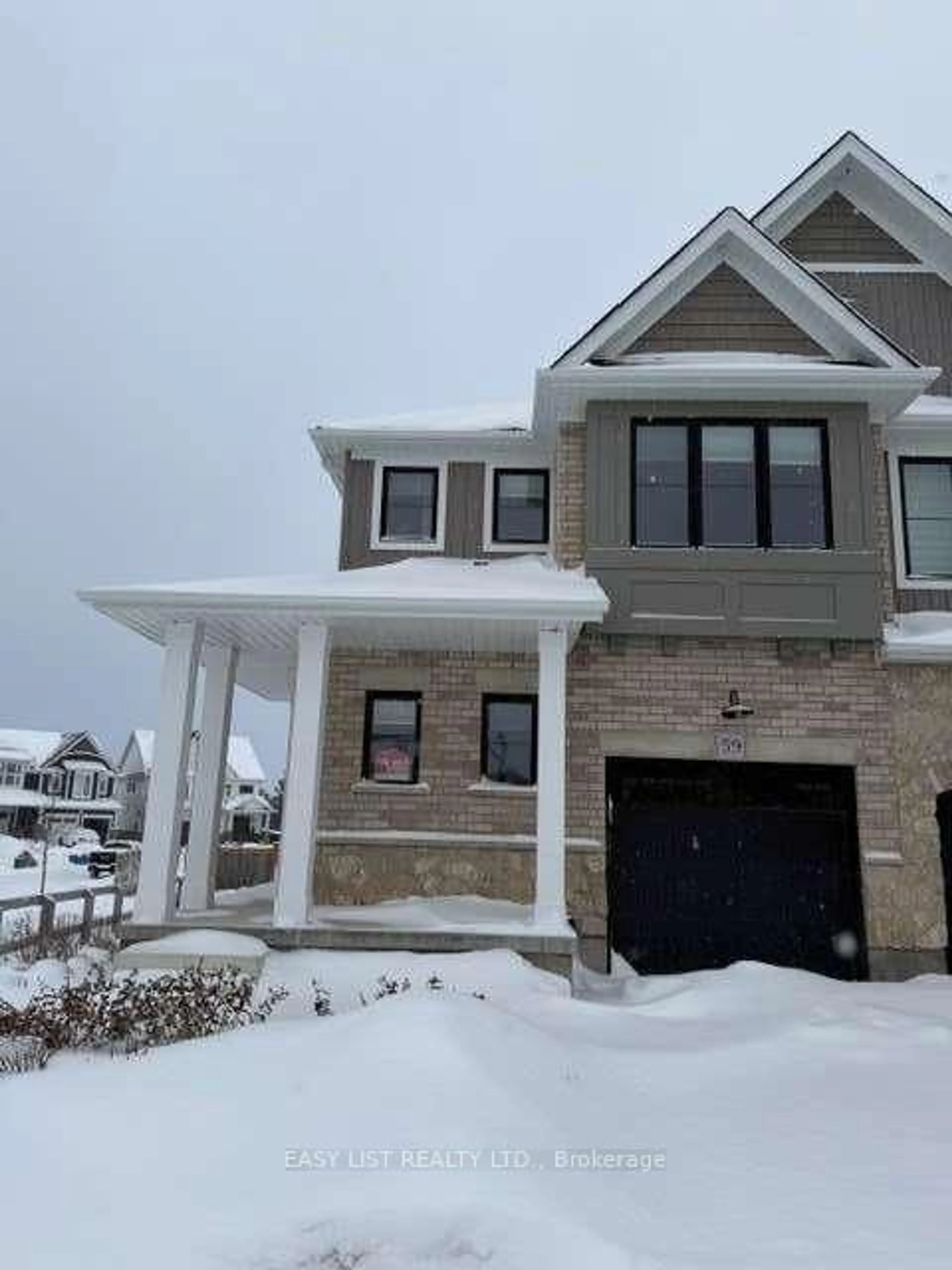 Home with brick exterior material, street for 59 Hedley Lane, Centre Wellington Ontario N0B 1S0