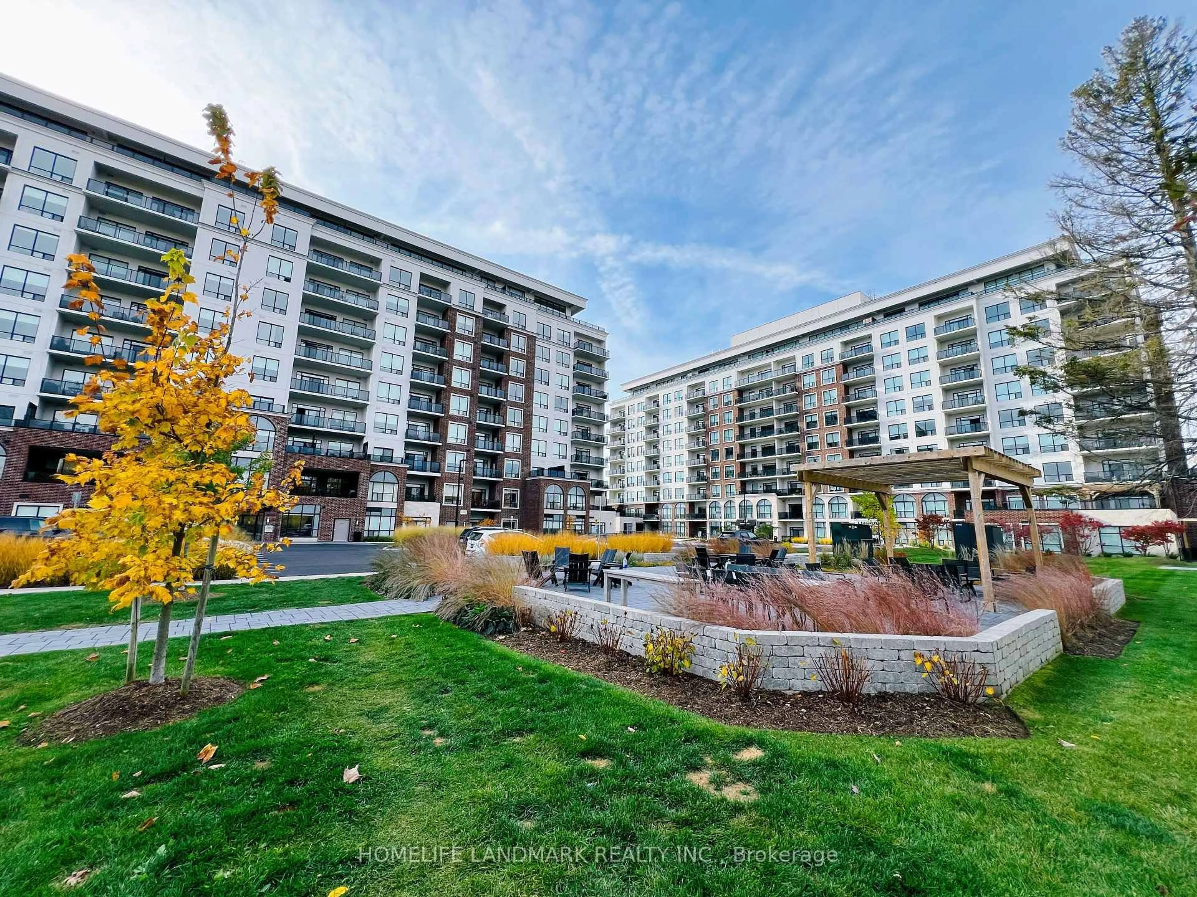 A pic from outside/outdoor area/front of a property/back of a property/a pic from drone, unknown for 480 Callaway Rd #507, London North Ontario N6G 0Z3