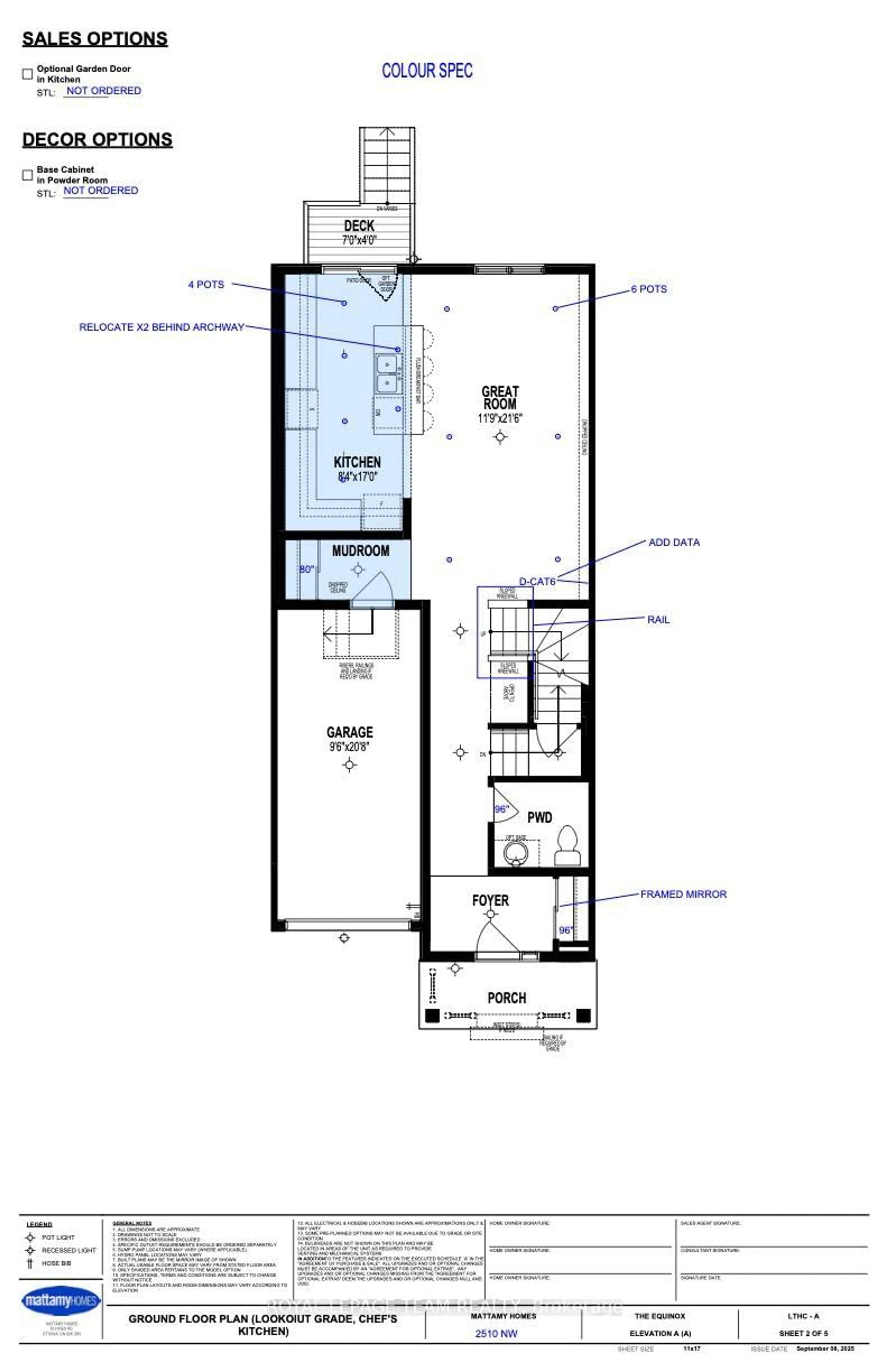 Floor plan for 1029 Elixir Pl, Kanata Ontario K2W 0P3