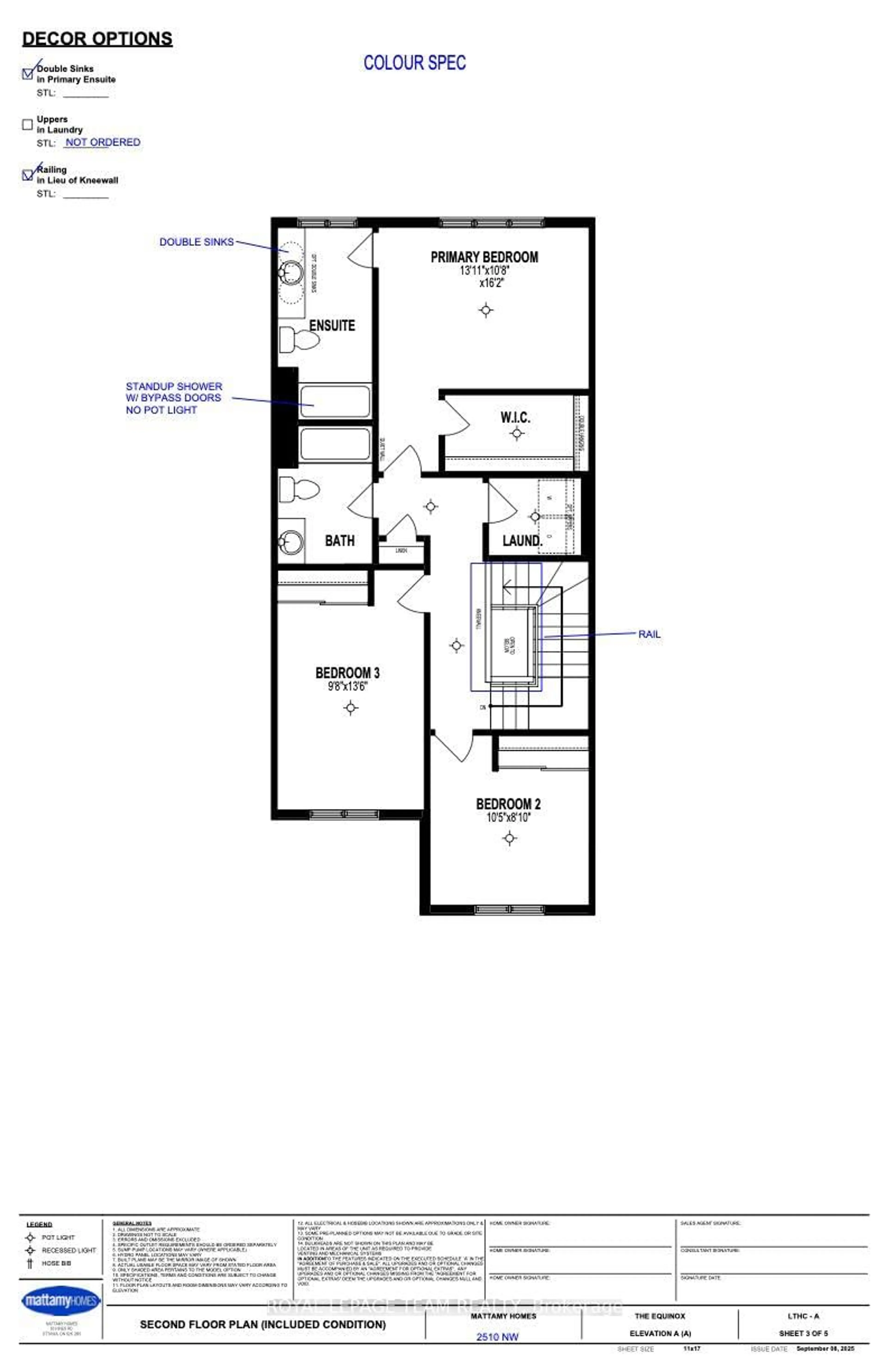 Floor plan for 1029 Elixir Pl, Kanata Ontario K2W 0P3