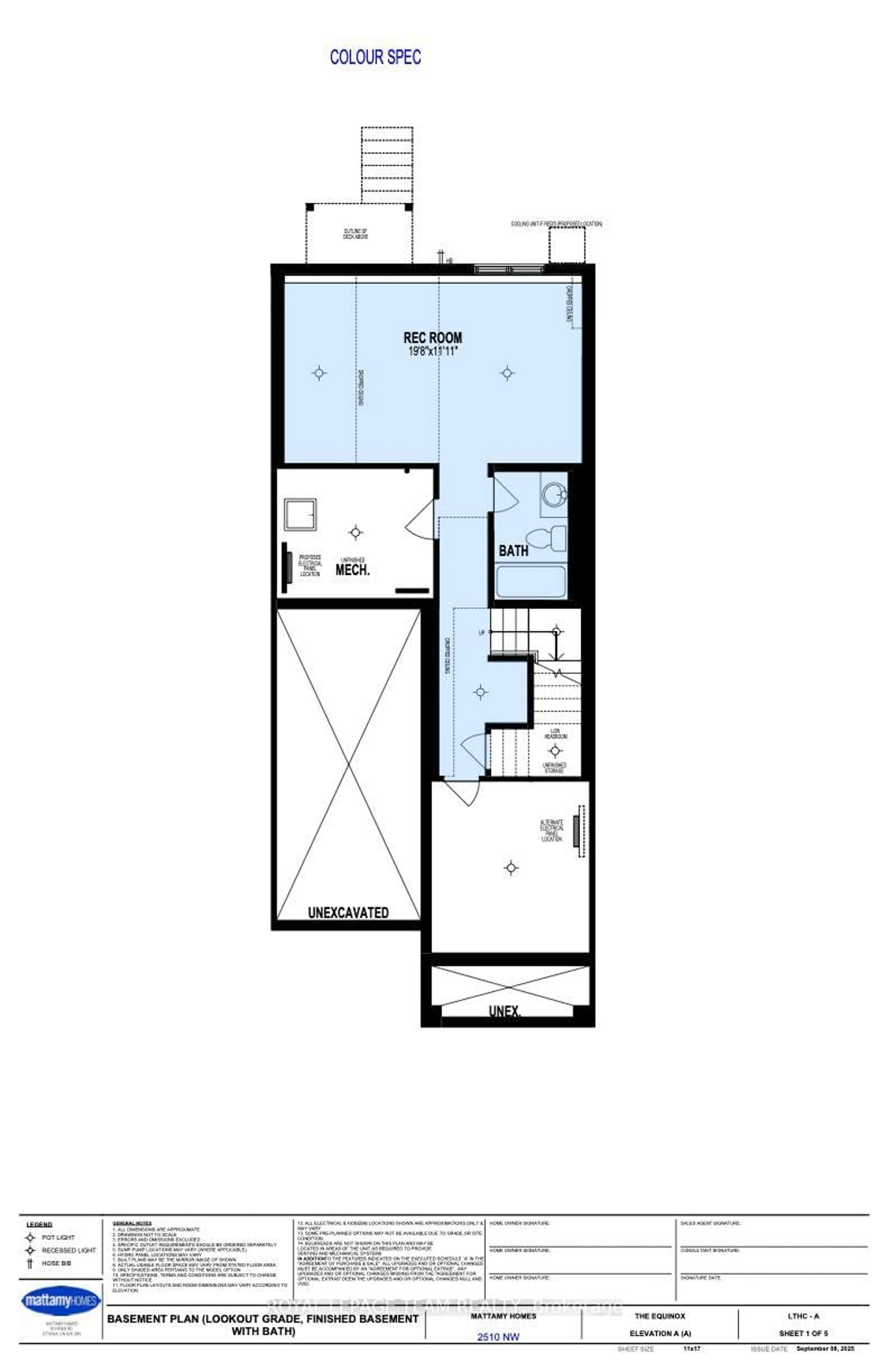 Floor plan for 1029 Elixir Pl, Kanata Ontario K2W 0P3
