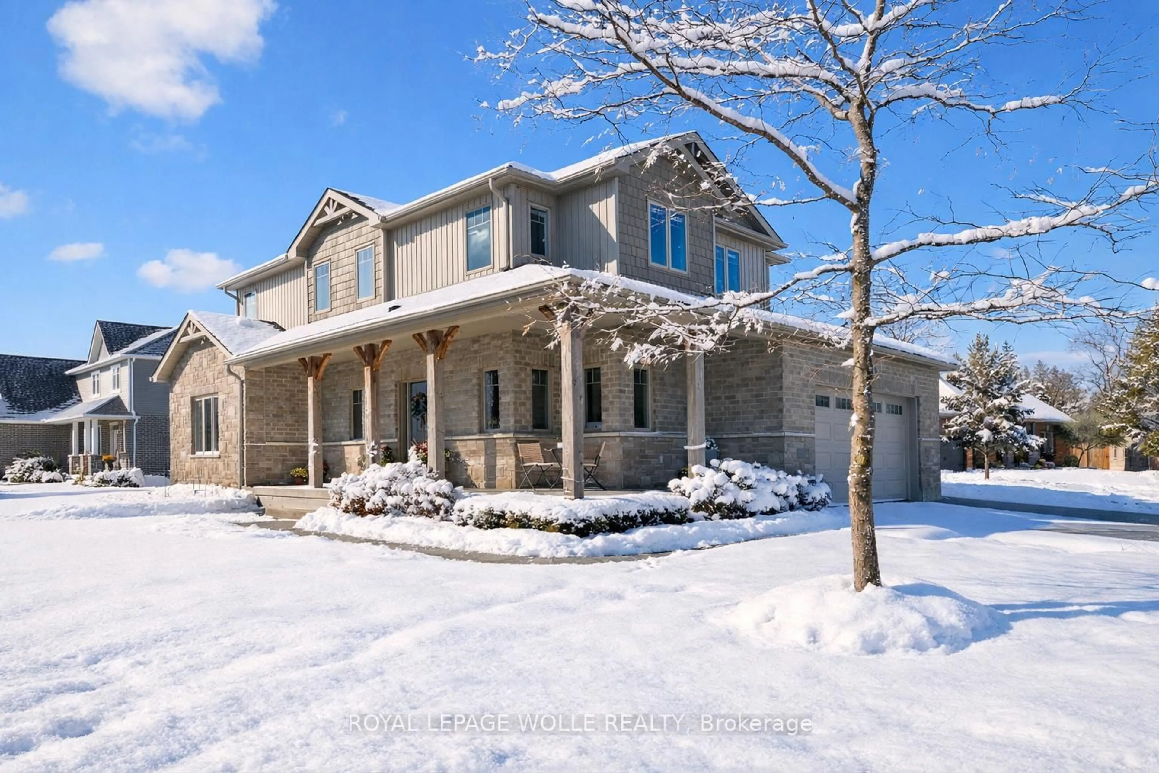 Home with brick exterior material, street for 8 Griffith Crt, North Perth Ontario N4W 0G1