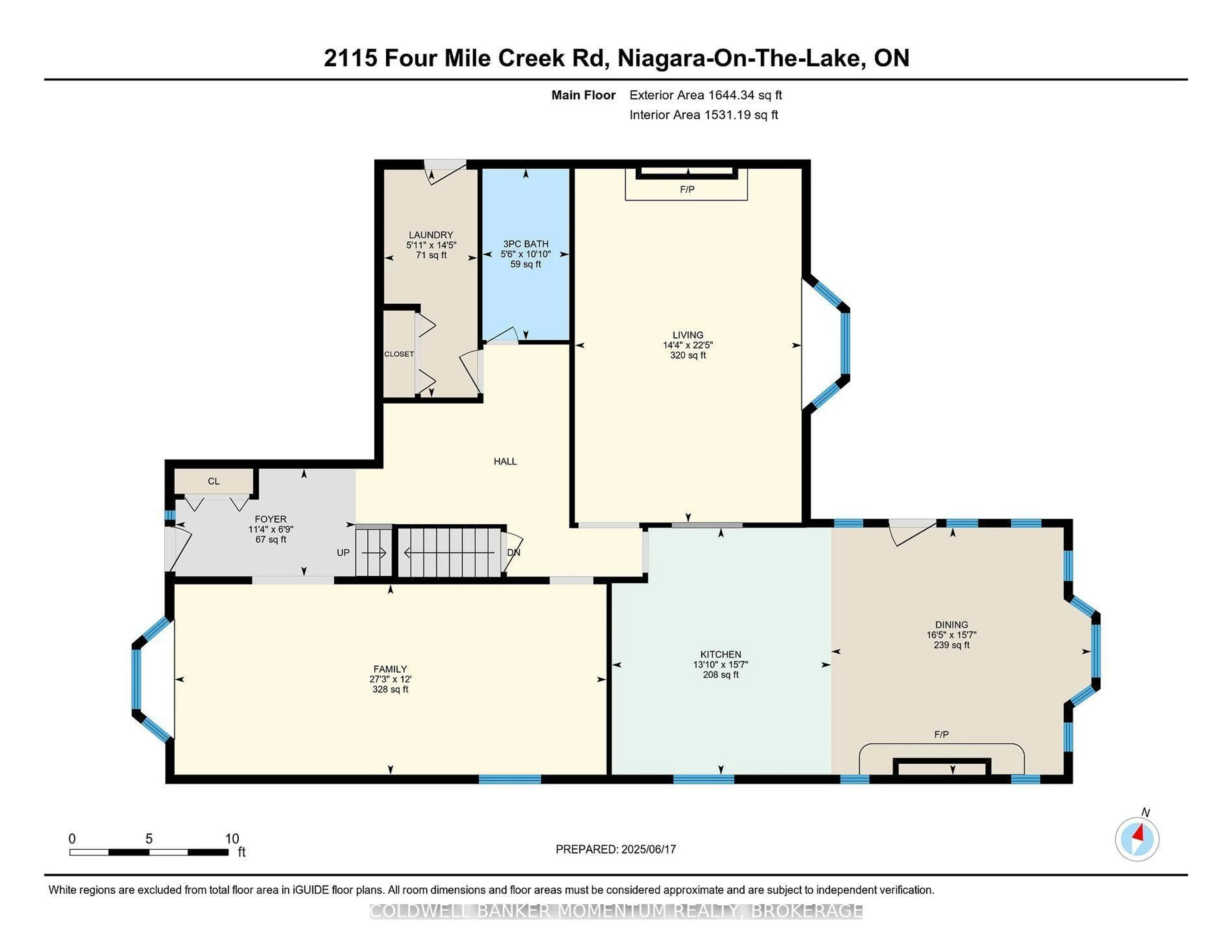 Floor plan for 2115 Creek Rd, Niagara-on-the-Lake Ontario L0S 1J0