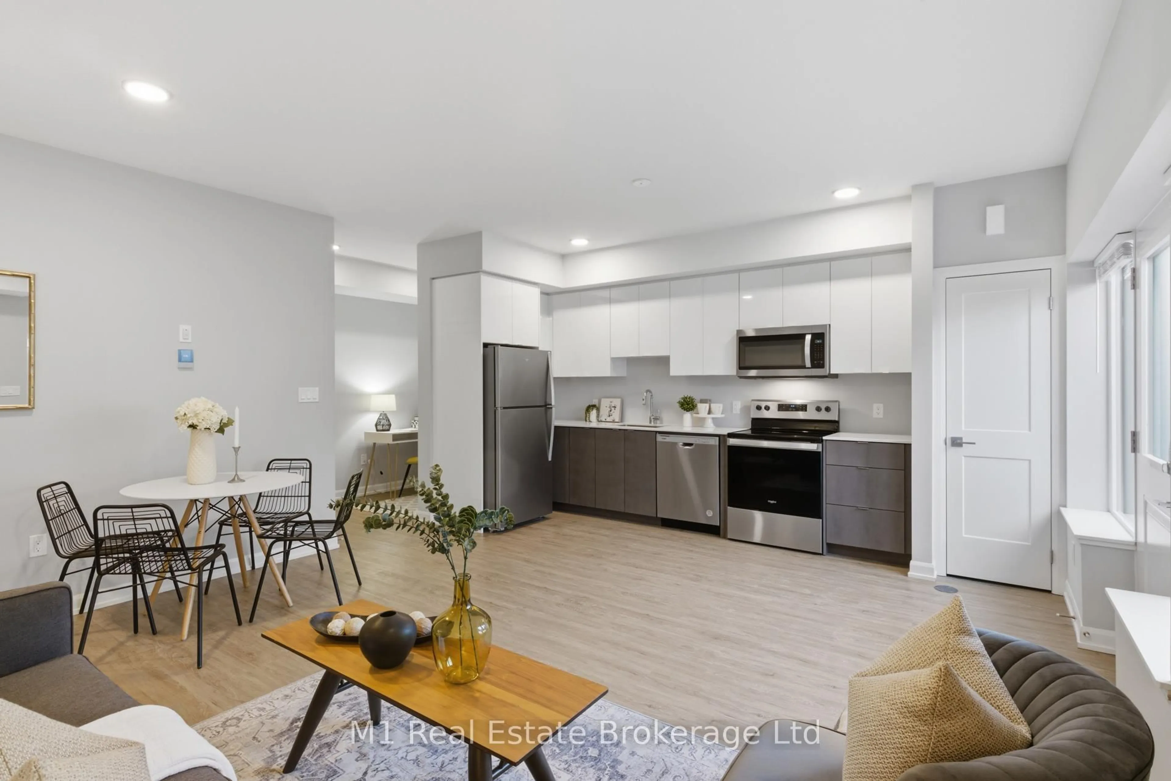 Open concept kitchen, unknown for 708 Woolwich St #116, Guelph Ontario N1H 3Z1