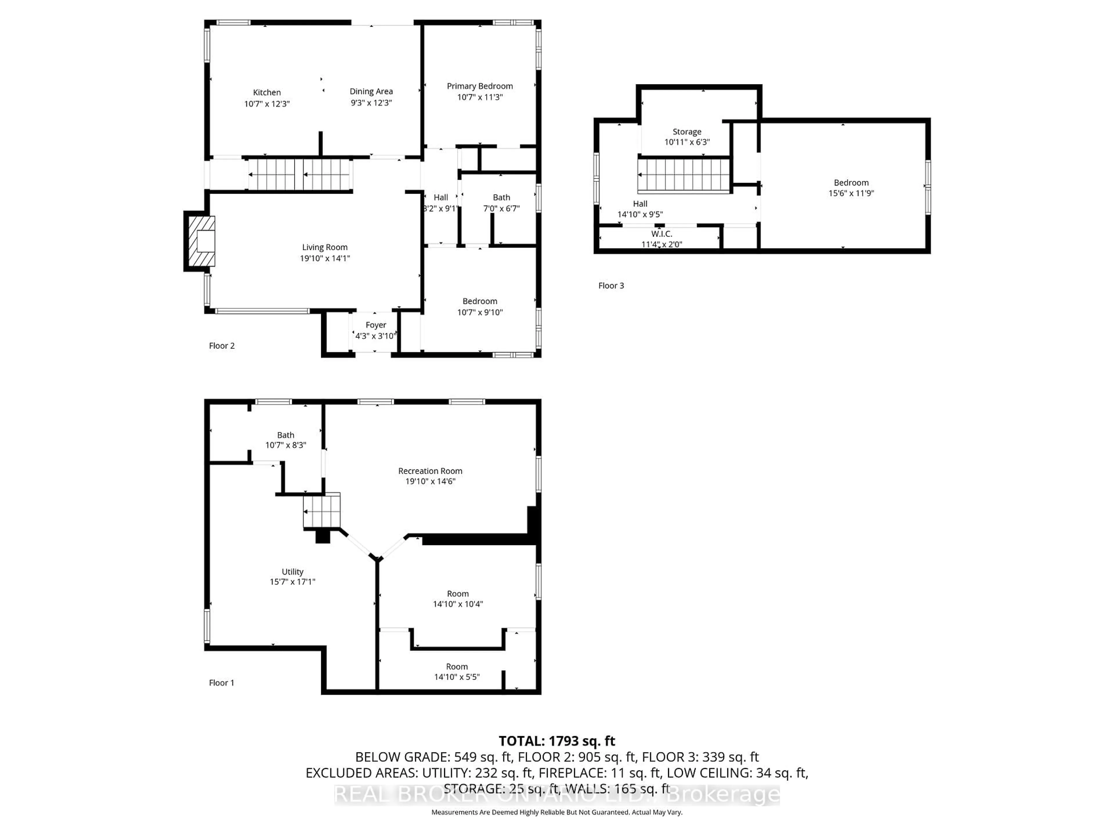 Floor plan for 36 Gibson Dr, Norfolk Ontario N3Y 3L3