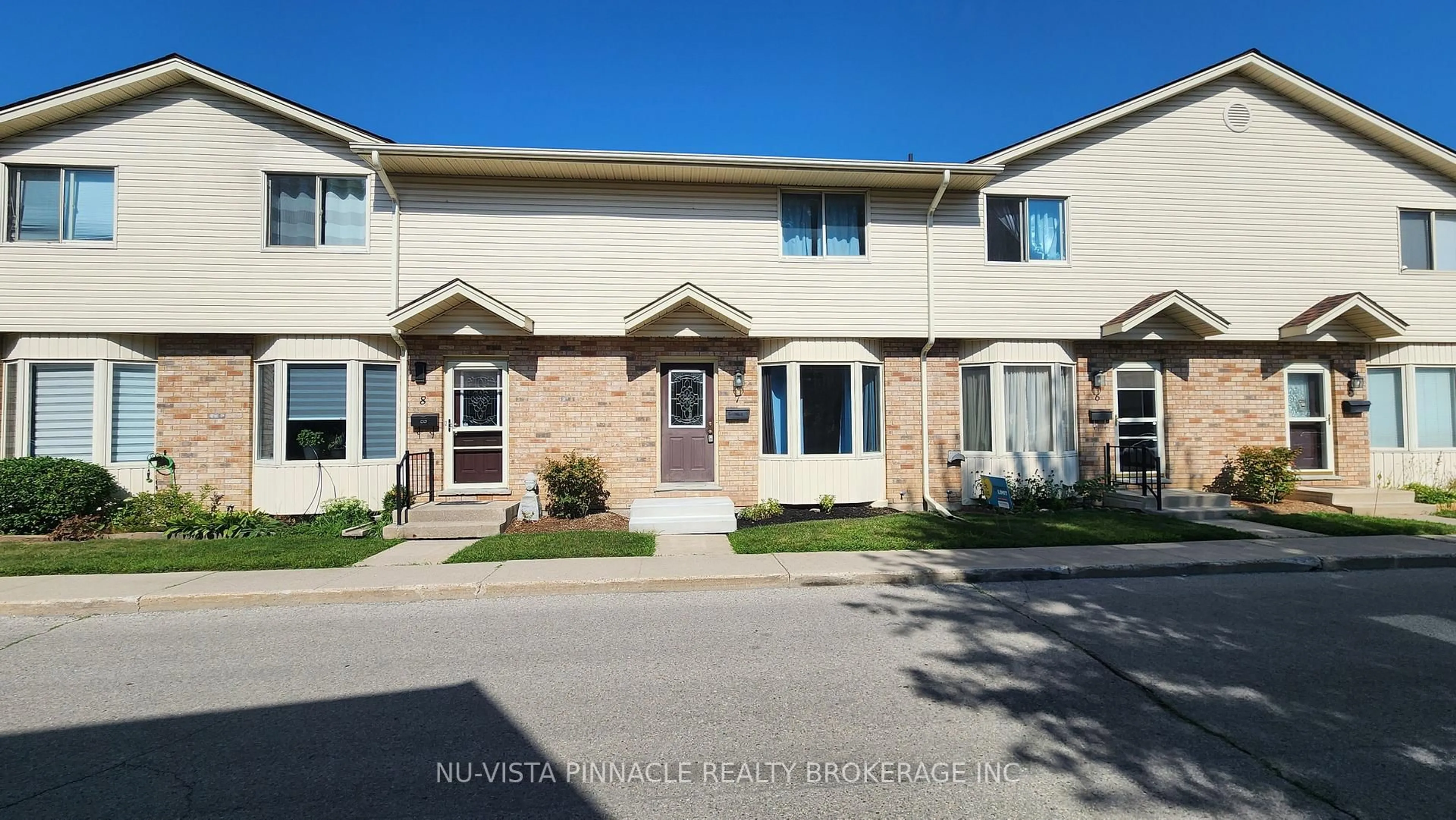 Home with vinyl exterior material, street for 40 Burslem St #7, London East Ontario N5W 2V7