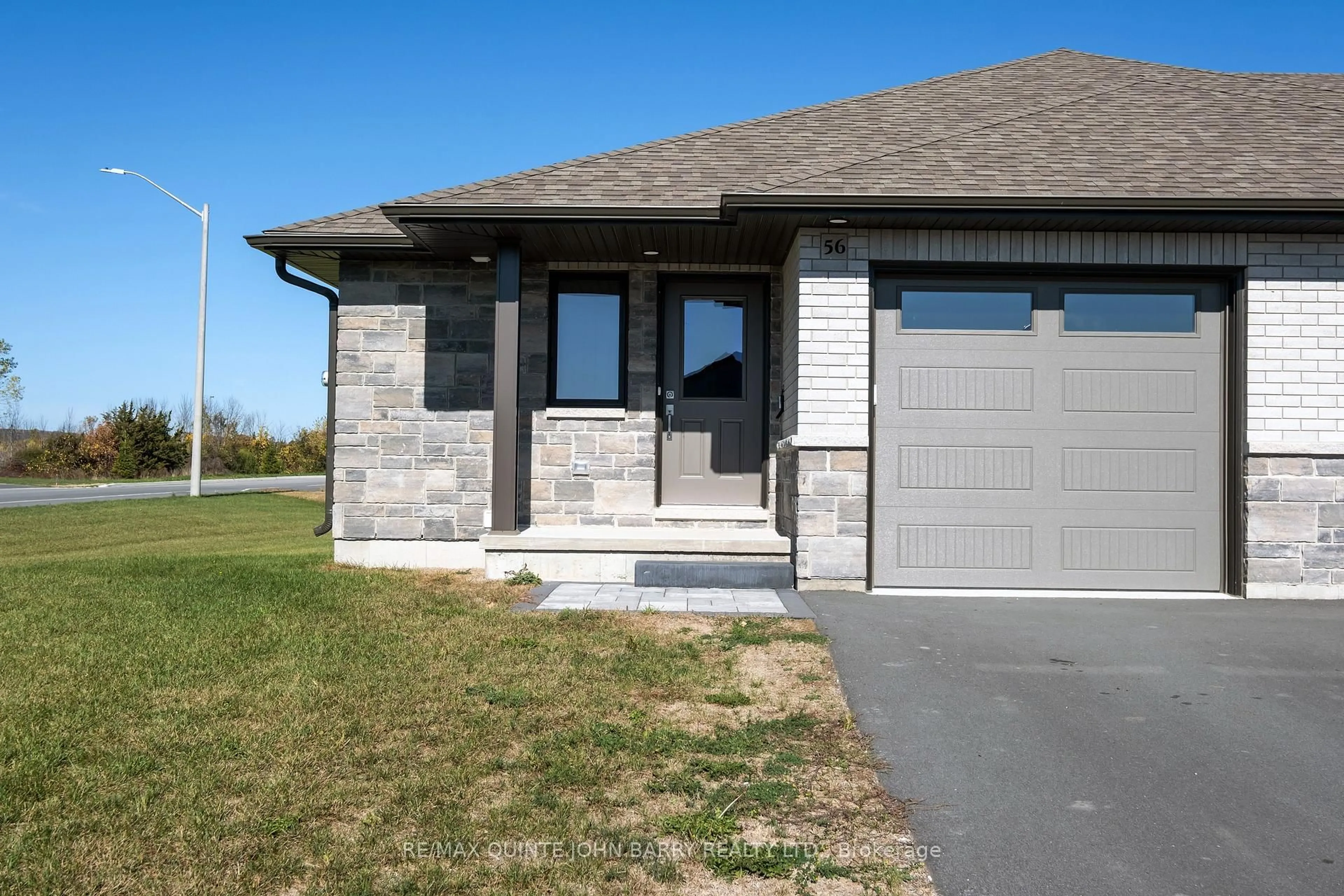 Home with brick exterior material, street for 56 Cedar Park Cres #Lot 20, Quinte West Ontario K8V 0J2