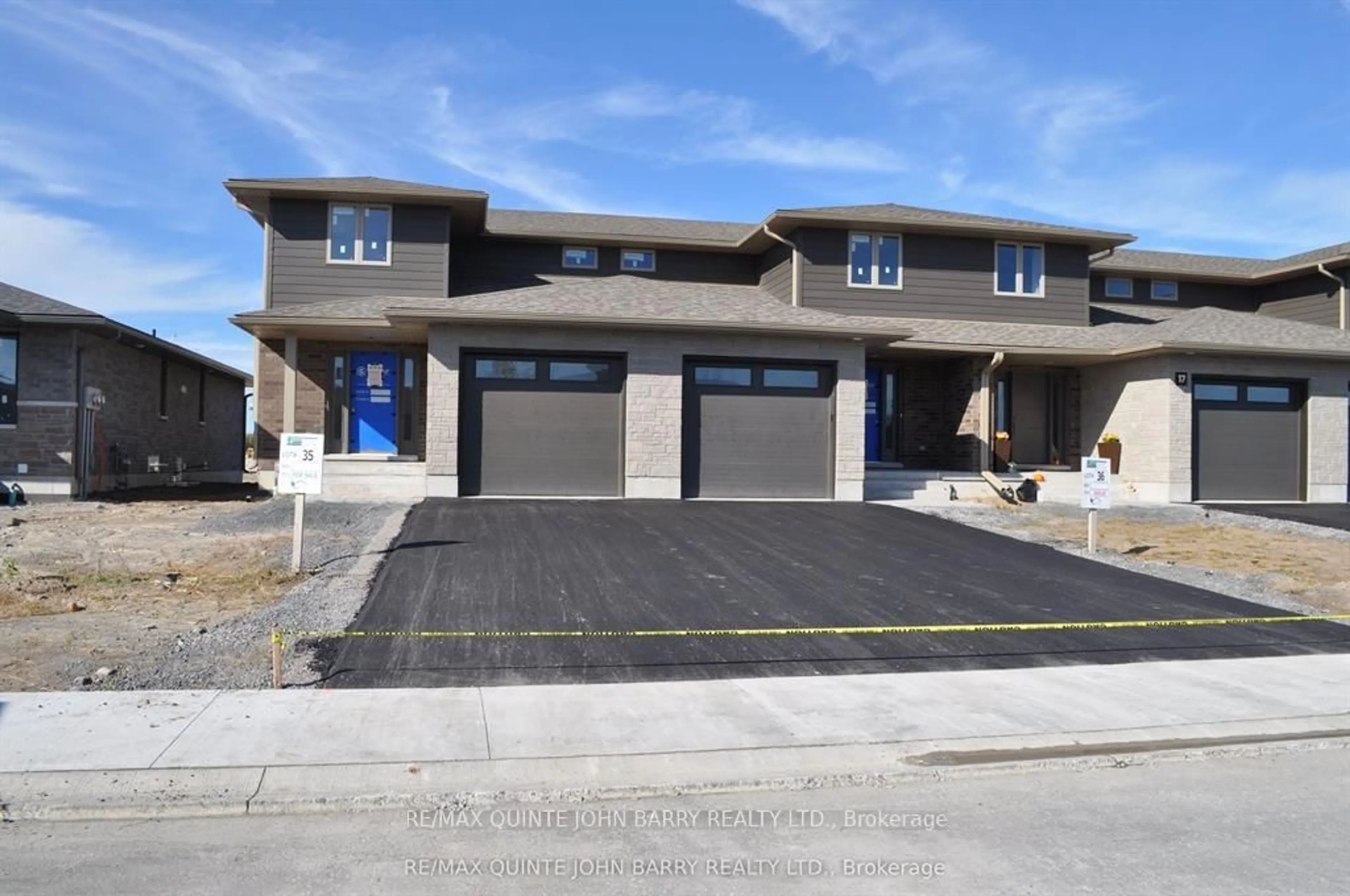 Home with vinyl exterior material, street for 13 Parkland Circle #Lot 35, Quinte West Ontario K8V 0R3