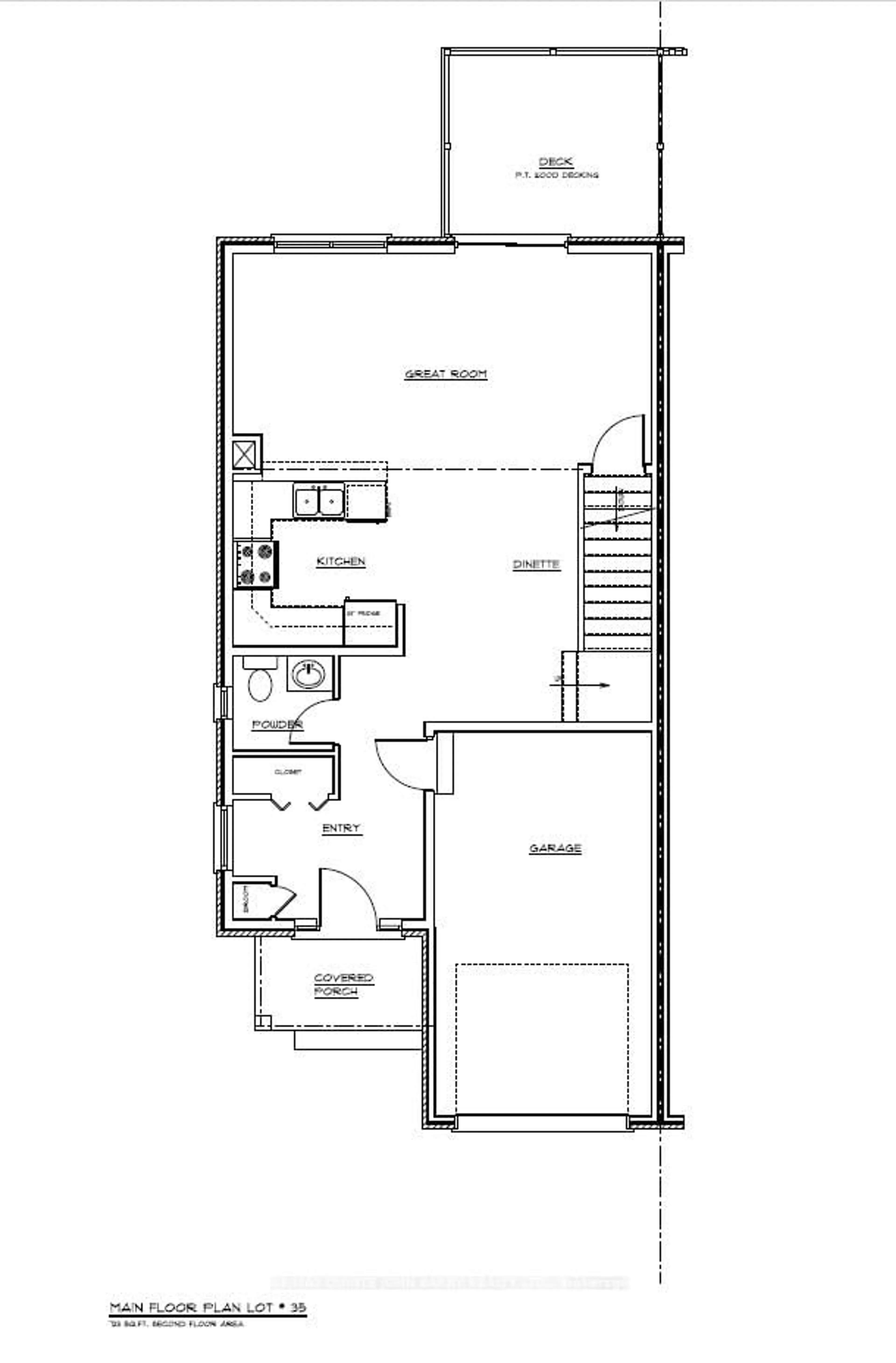 Floor plan for 13 Parkland Circle #Lot 35, Quinte West Ontario K8V 0R3