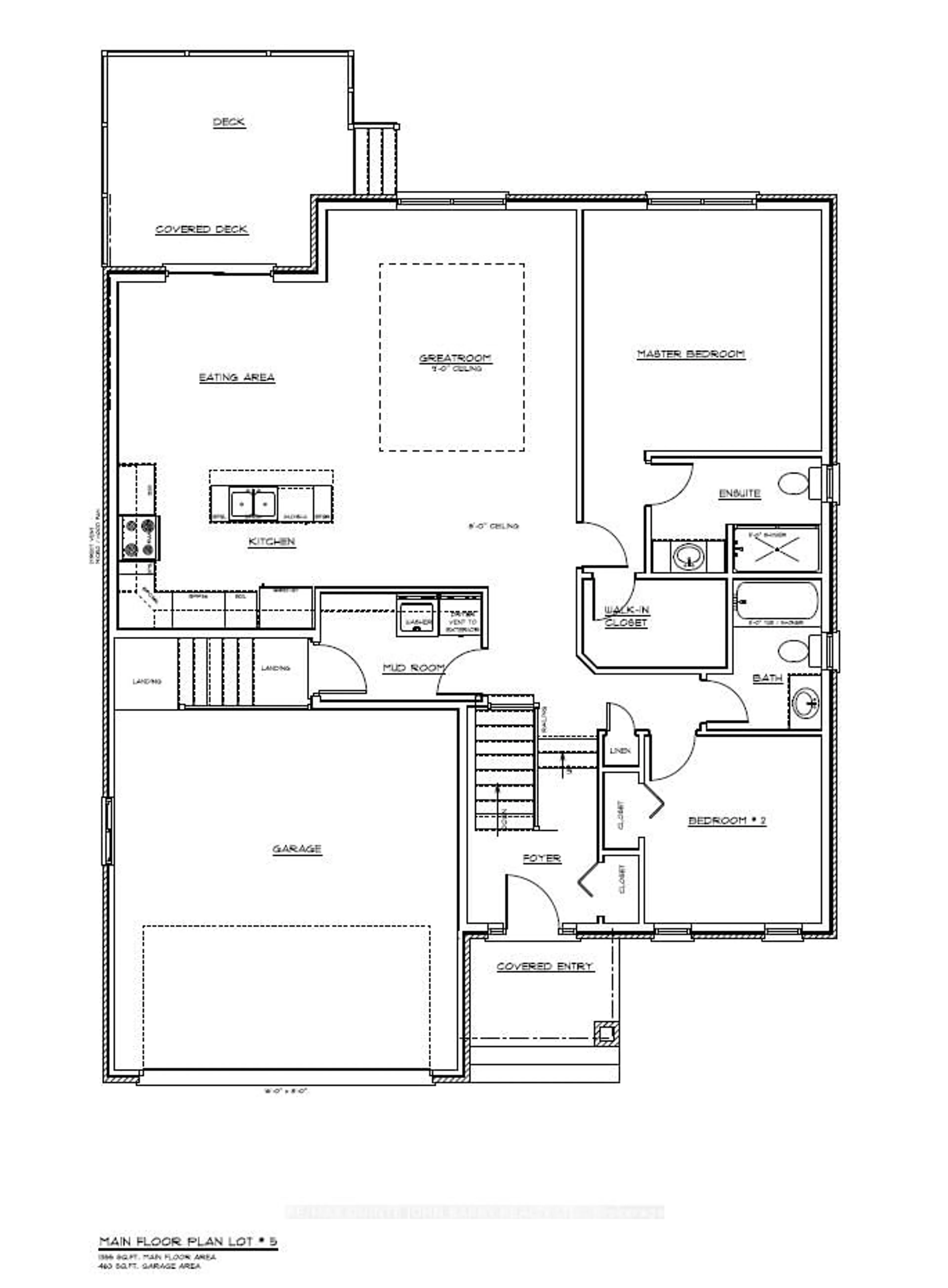Floor plan for 10 Parkland Circ #Lot 5, Quinte West Ontario K8V 0R4