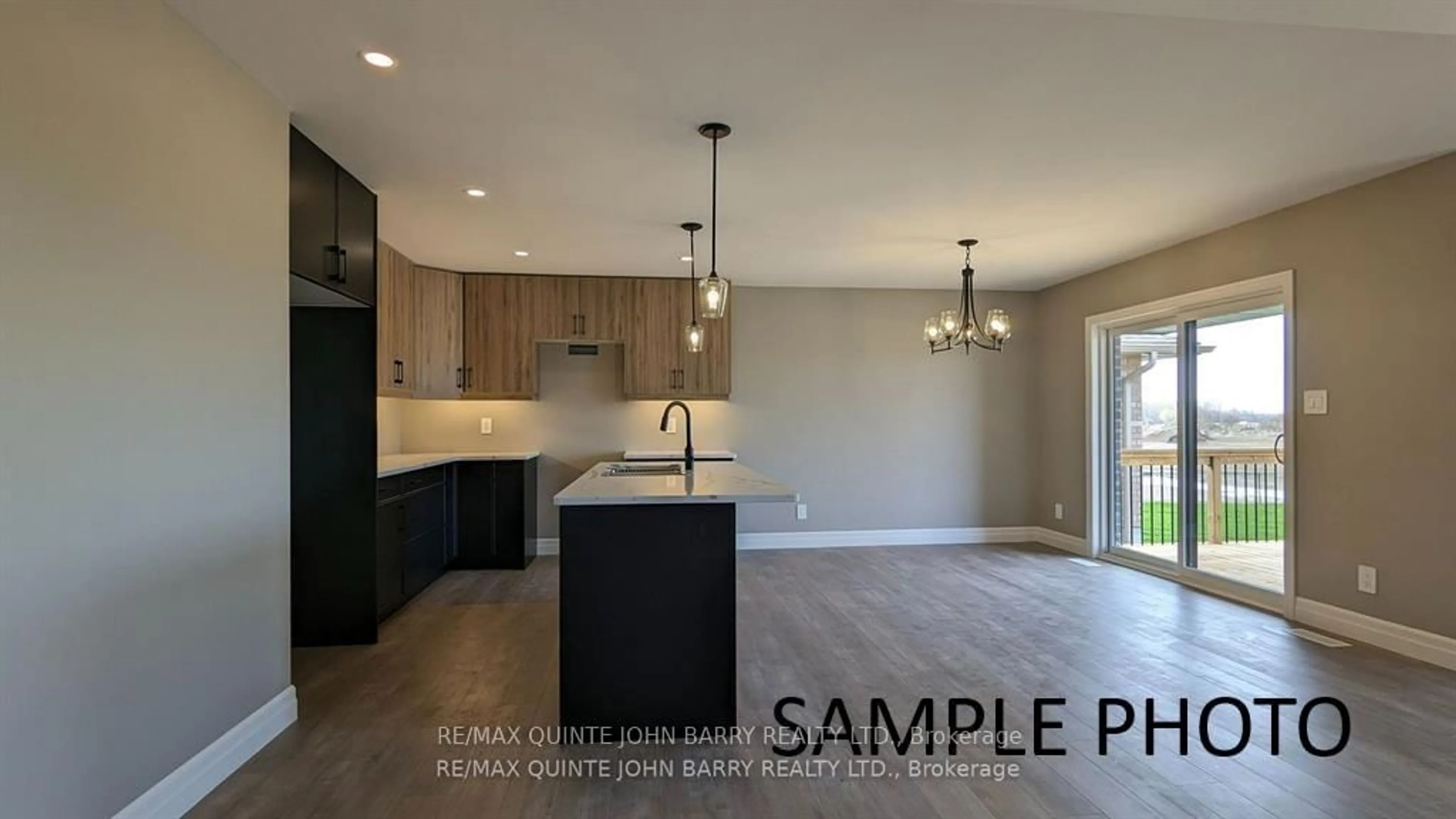 Open concept kitchen, wood/laminate floor for 10 Parkland Circ #Lot 5, Quinte West Ontario K8V 0R4