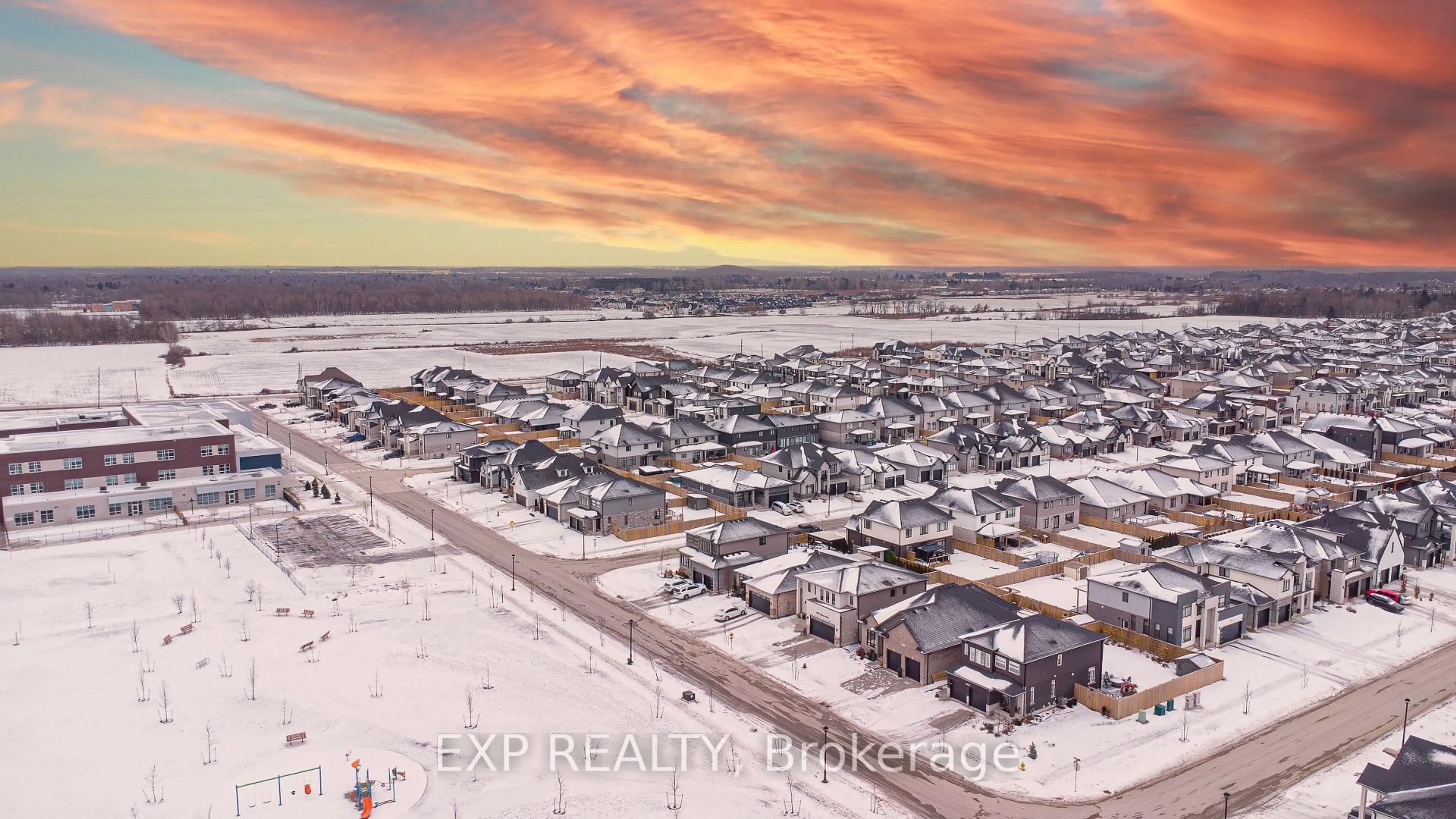 A pic from outside/outdoor area/front of a property/back of a property/a pic from drone, street for 3291 REGIMENT Rd, London South Ontario N6P 0G5