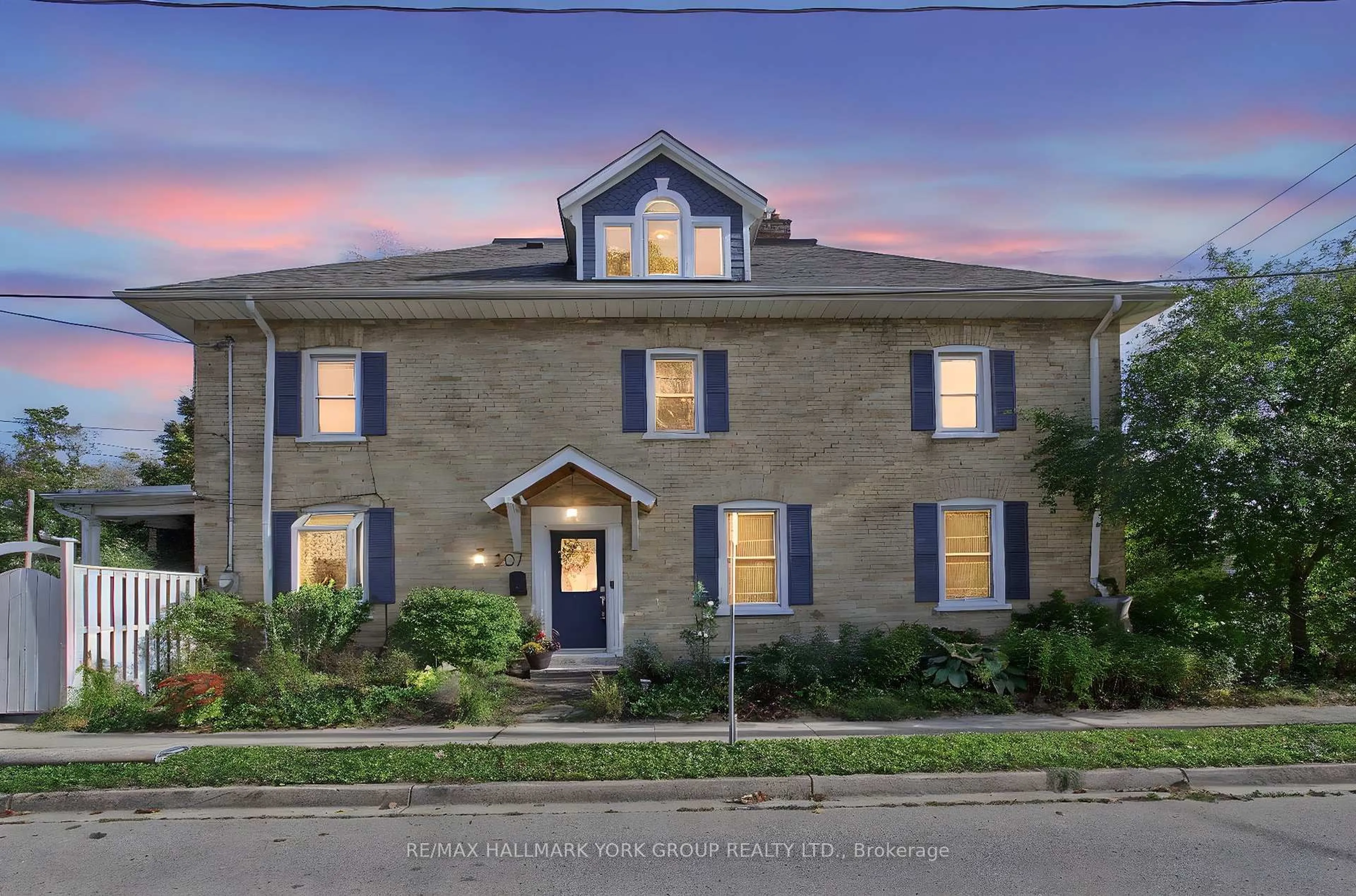 Home with brick exterior material, street for 207 Waterloo St, Cambridge Ontario N3H 1N1