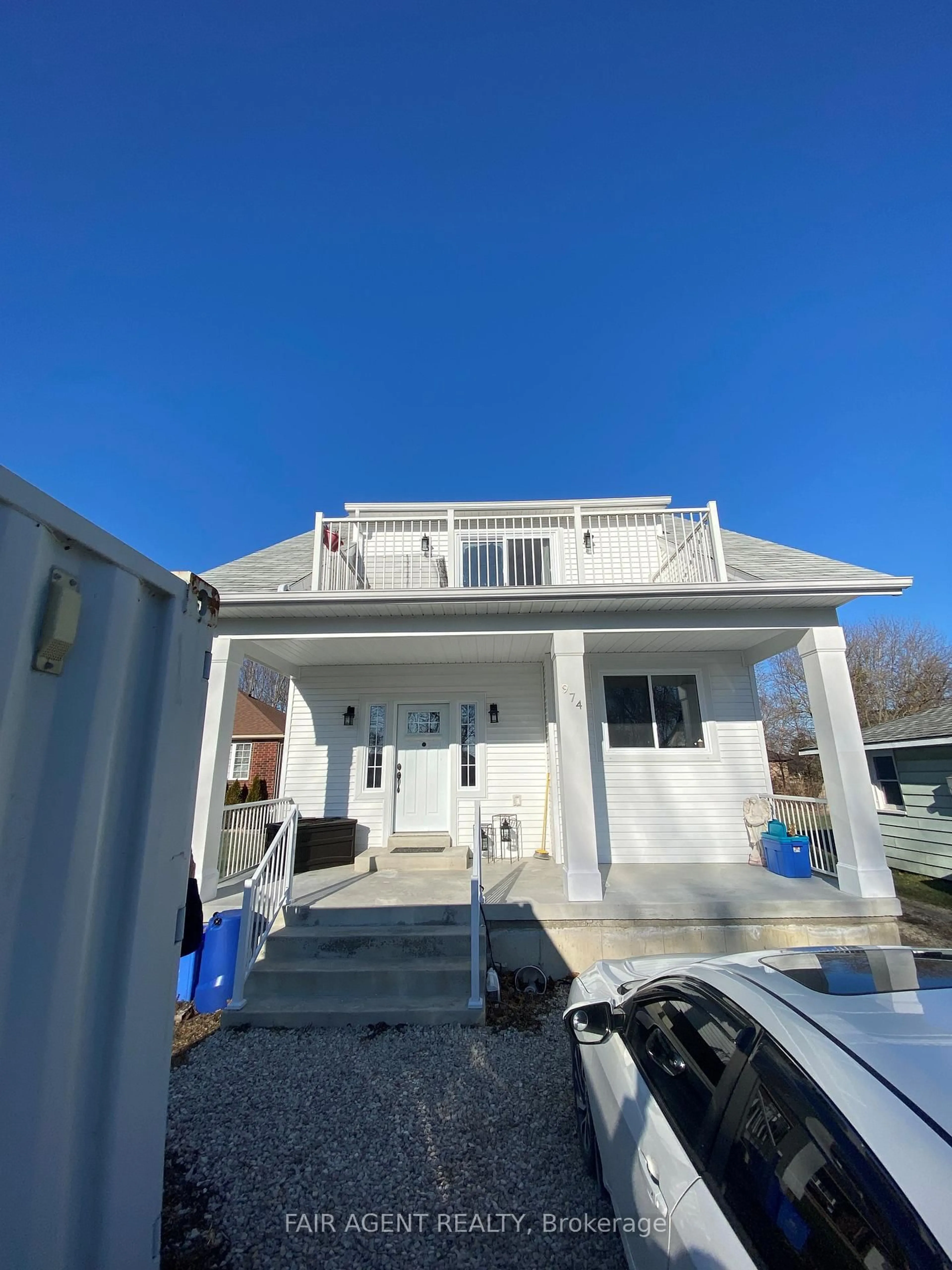 Home with vinyl exterior material, street for 974 Waters Beach Dr, Essex Ontario N0R 1G0