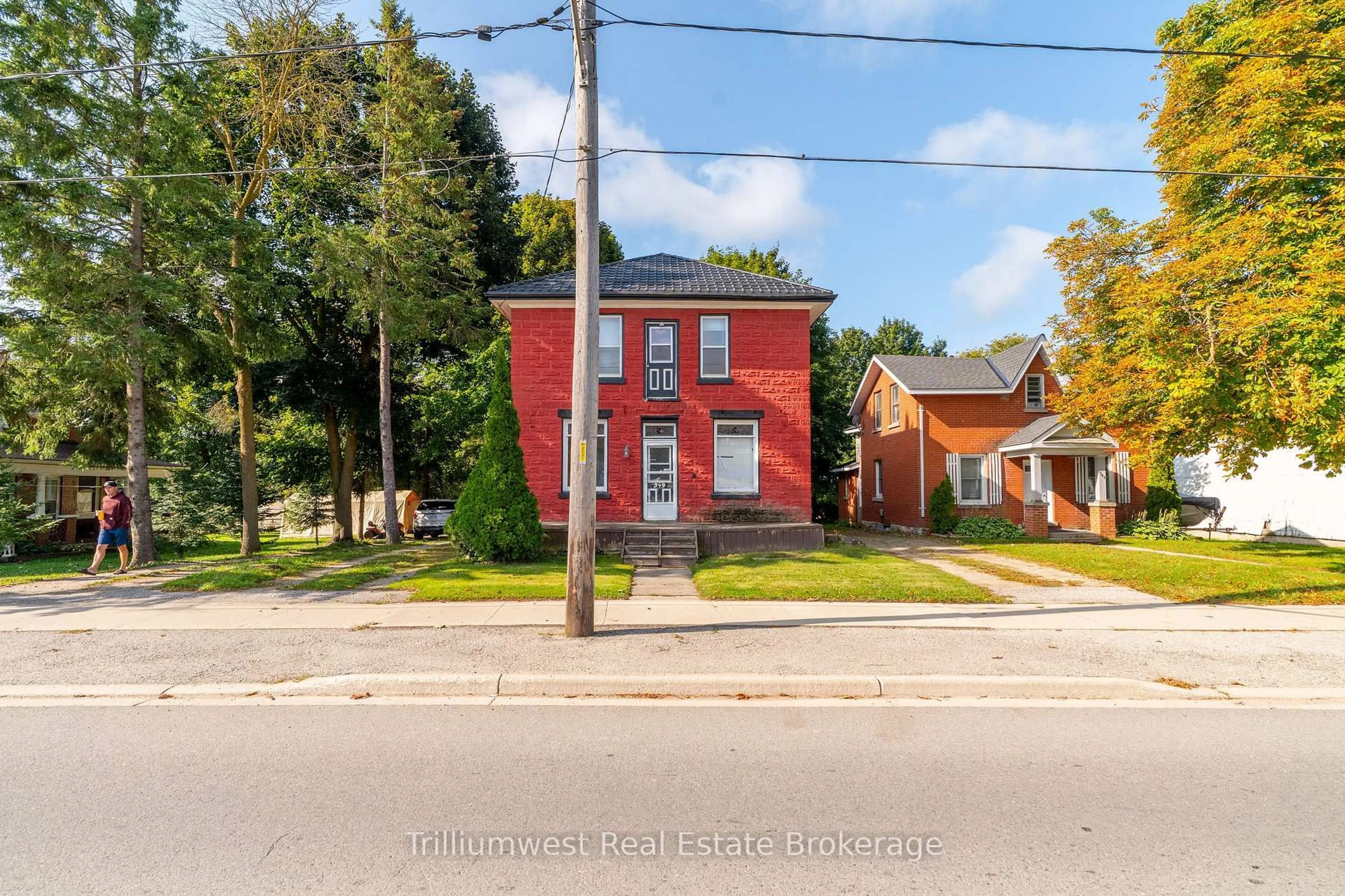 Home with brick exterior material, street for 349 Main St, Wellington North Ontario N0G 2L0