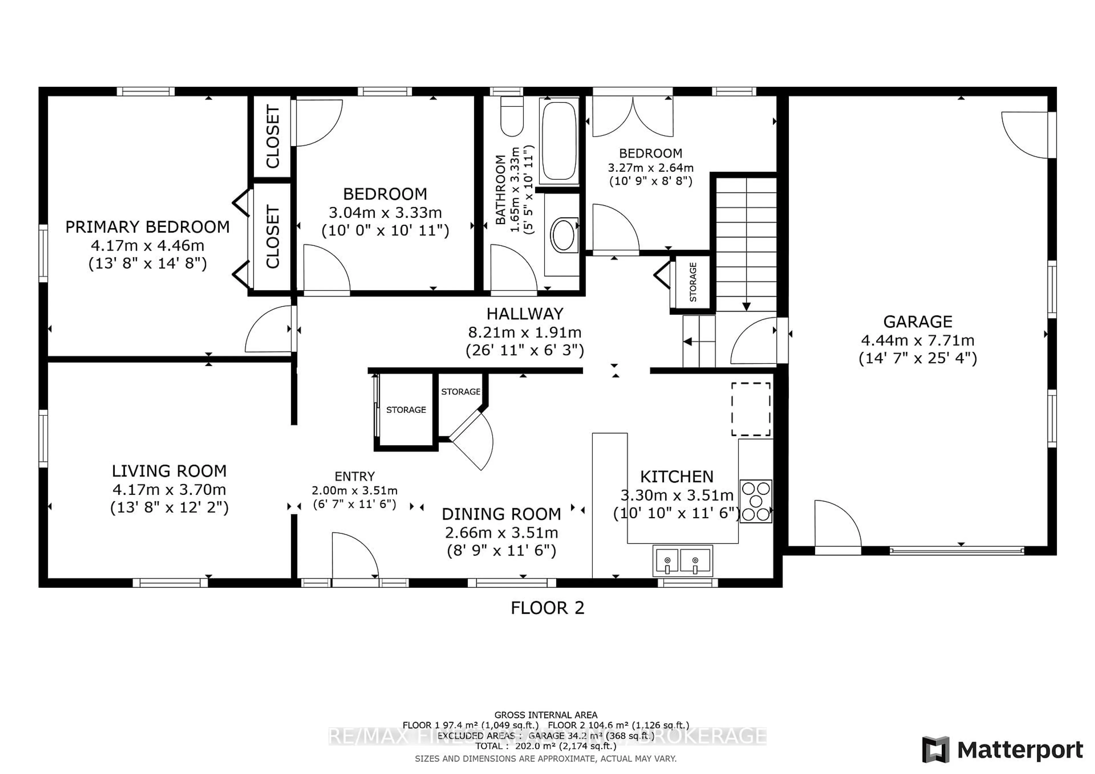 Floor plan for 888 Simmons Rd, Bissett Creek Ontario K0H 2H0