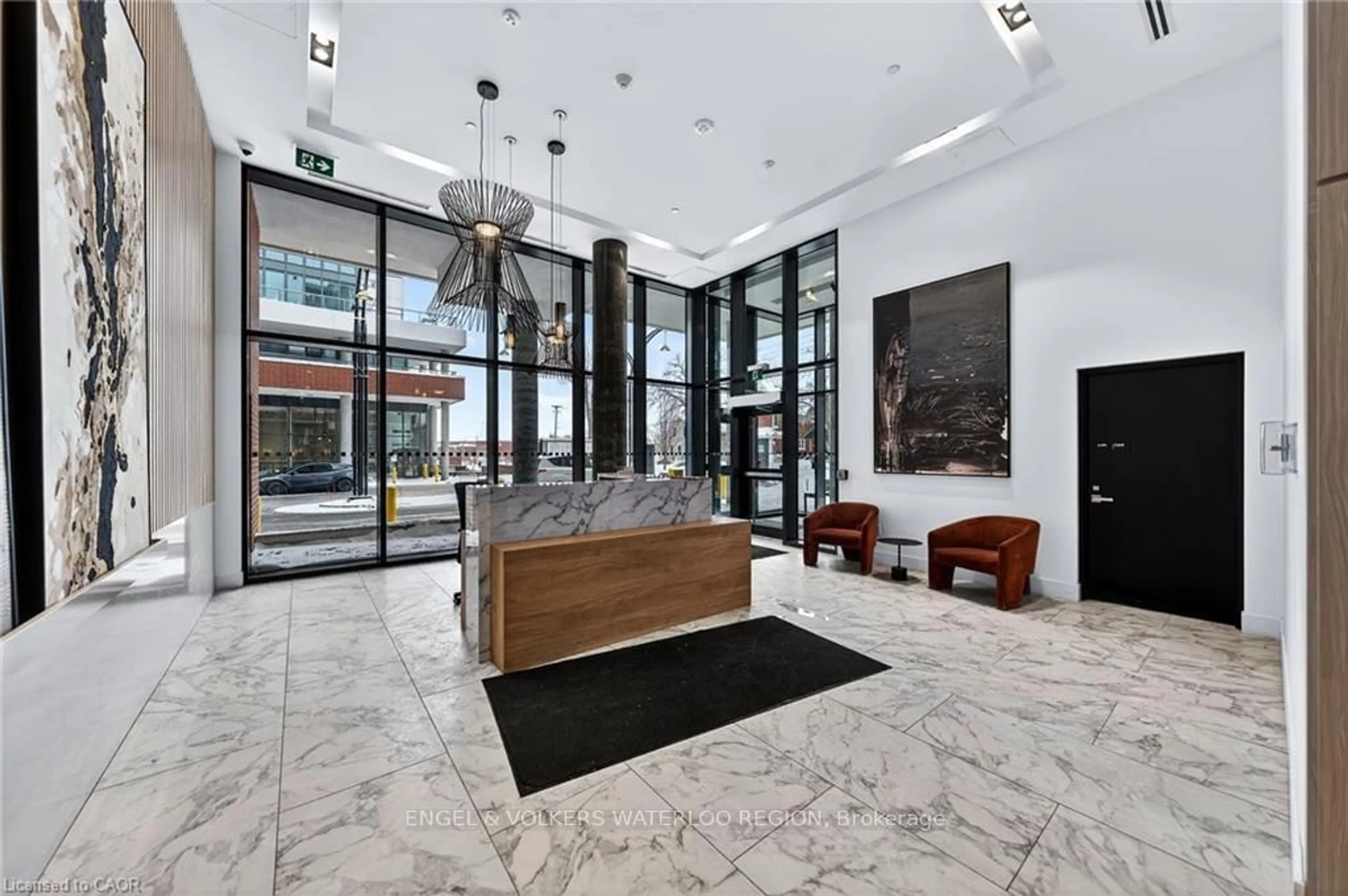 Lobby for 5 Wellington St #1212, Kitchener Ontario N2G 0E3
