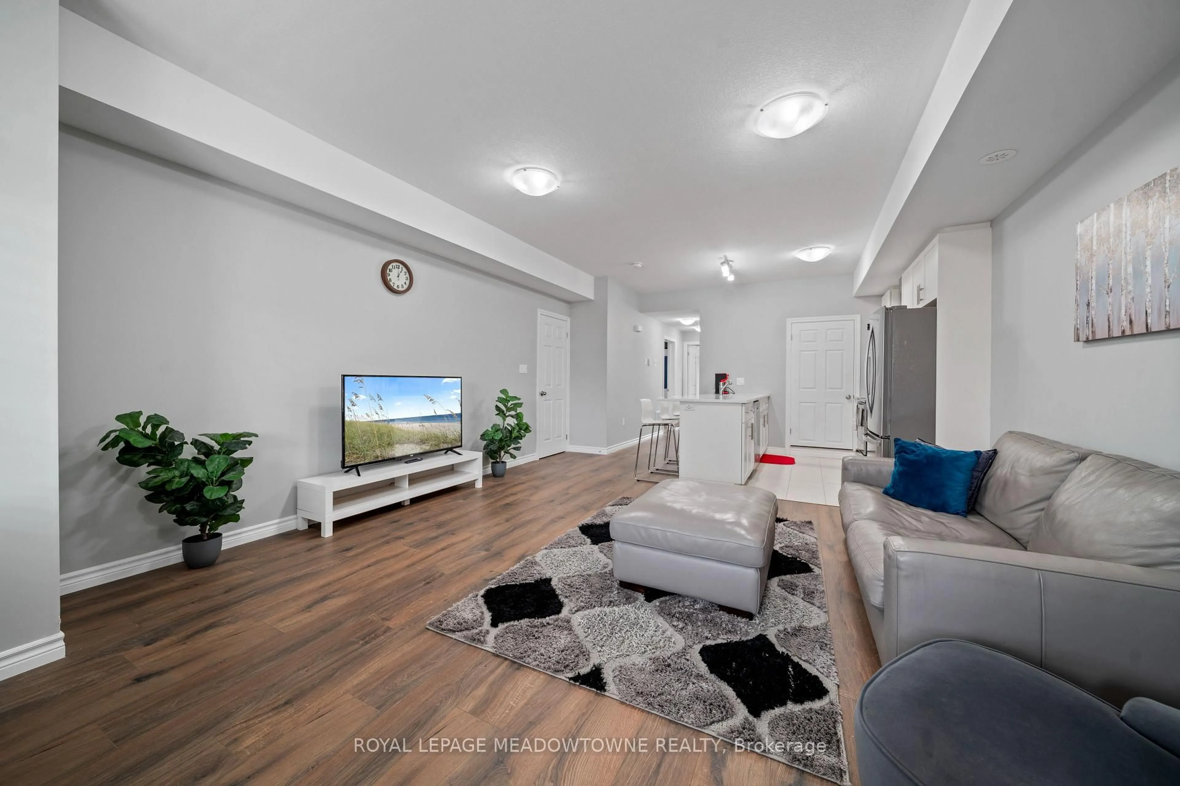 Living room with furniture, unknown for 182 Oat Lane #6, Kitchener Ontario N2R 0S8