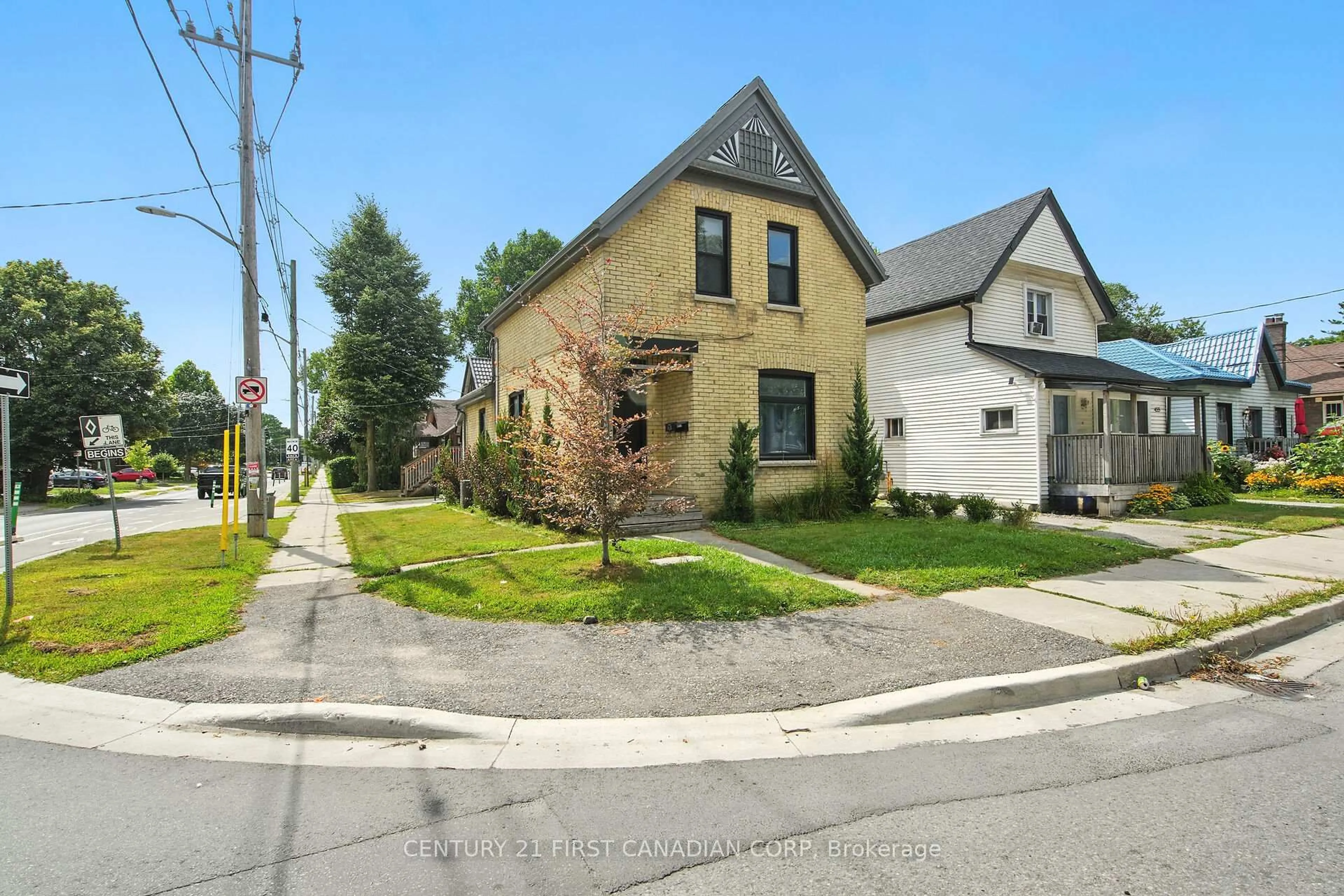 Home with brick exterior material, street for 453 Quebec St, London East Ontario N5W 3Y4