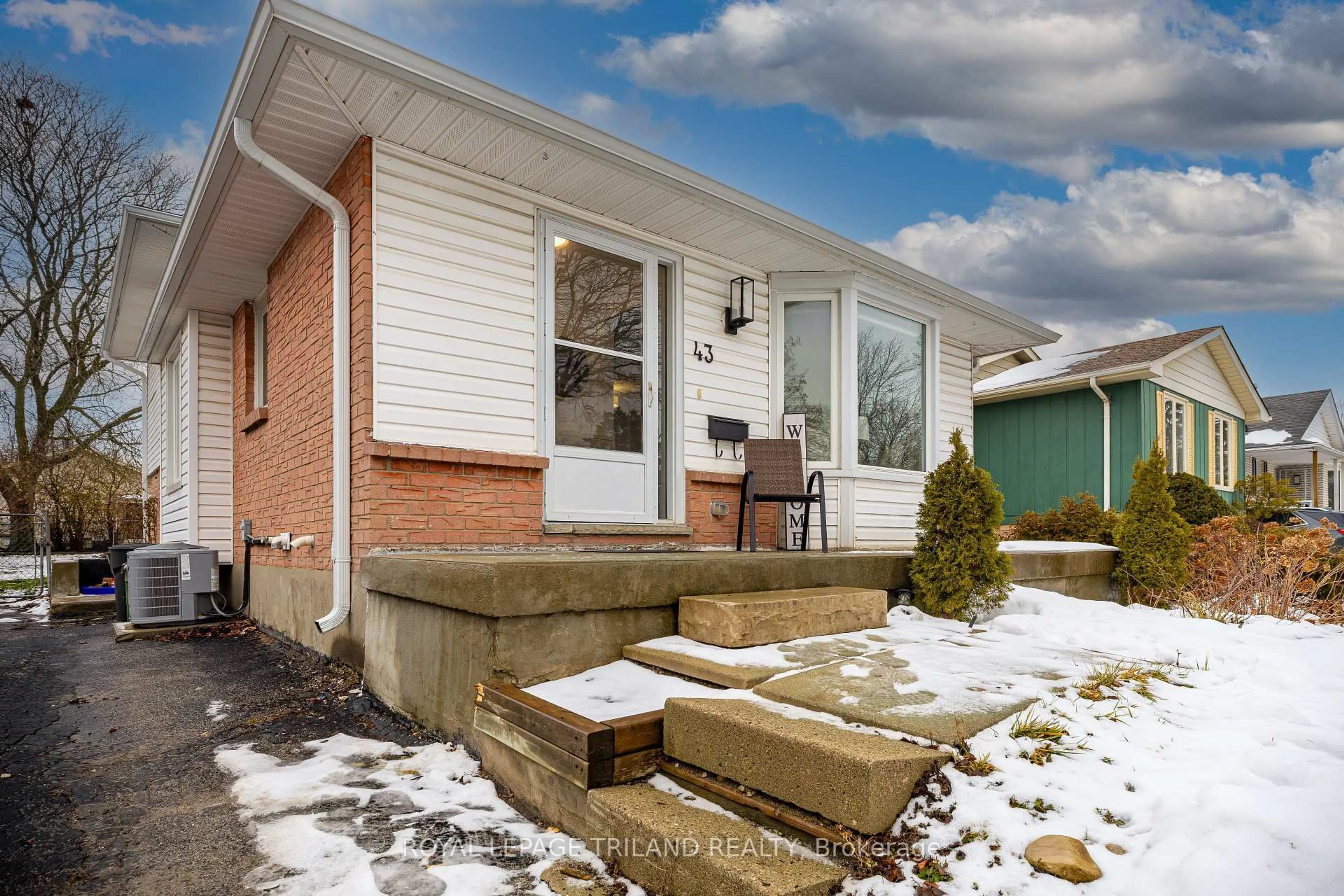 Home with brick exterior material, street for 43 Beechmount Cres, London South Ontario N6E 2J2
