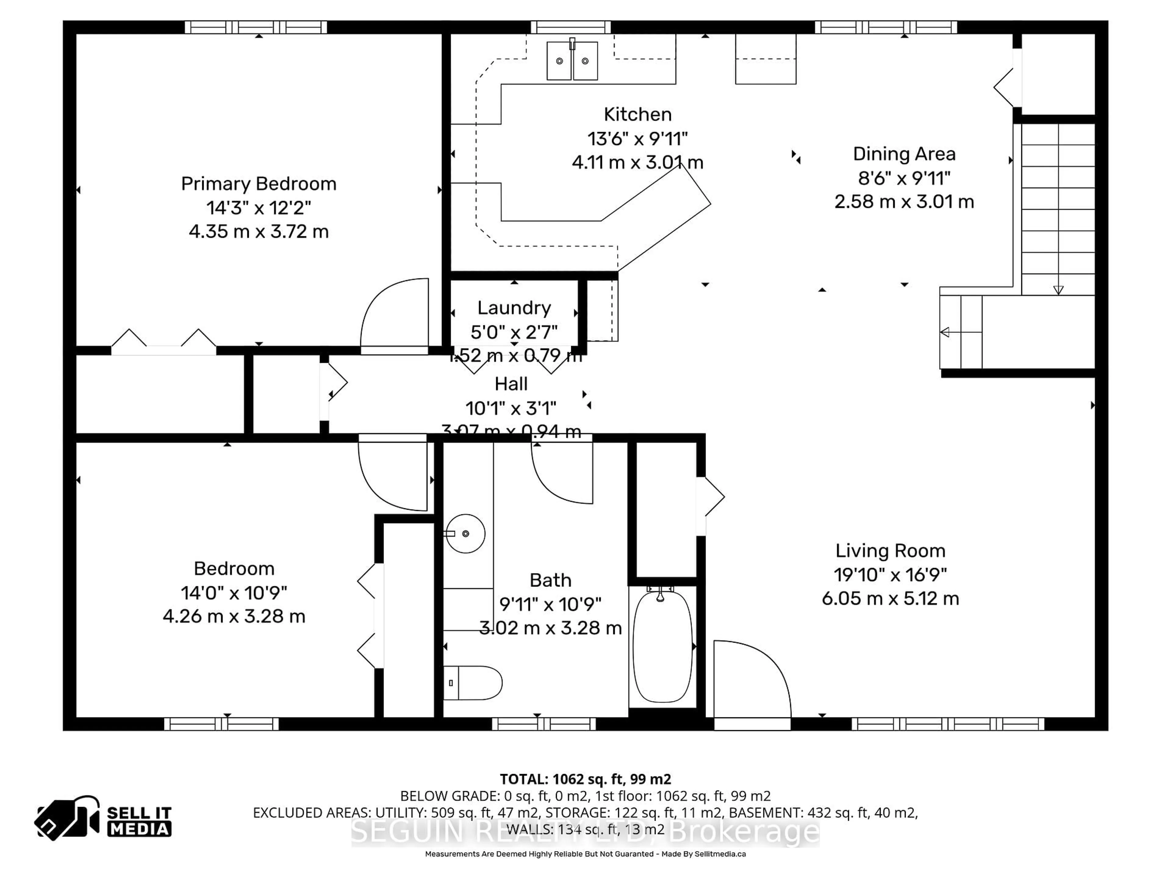 Floor plan for 3704 Pattee Rd, Hawkesbury Ontario K6A 2R2