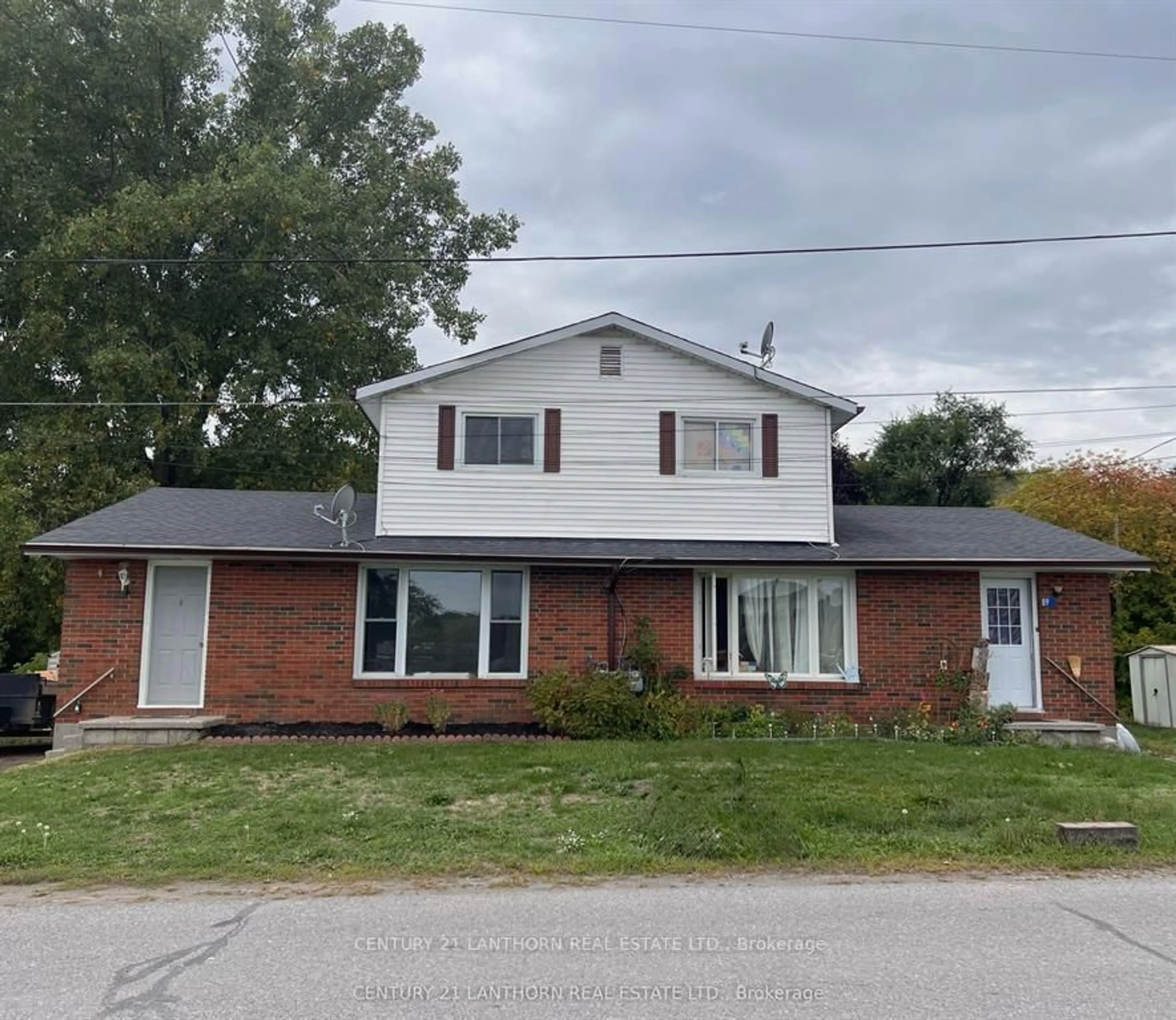 Home with brick exterior material, street for 87-89 Scott Ave, Hastings Ontario K0K 2C0