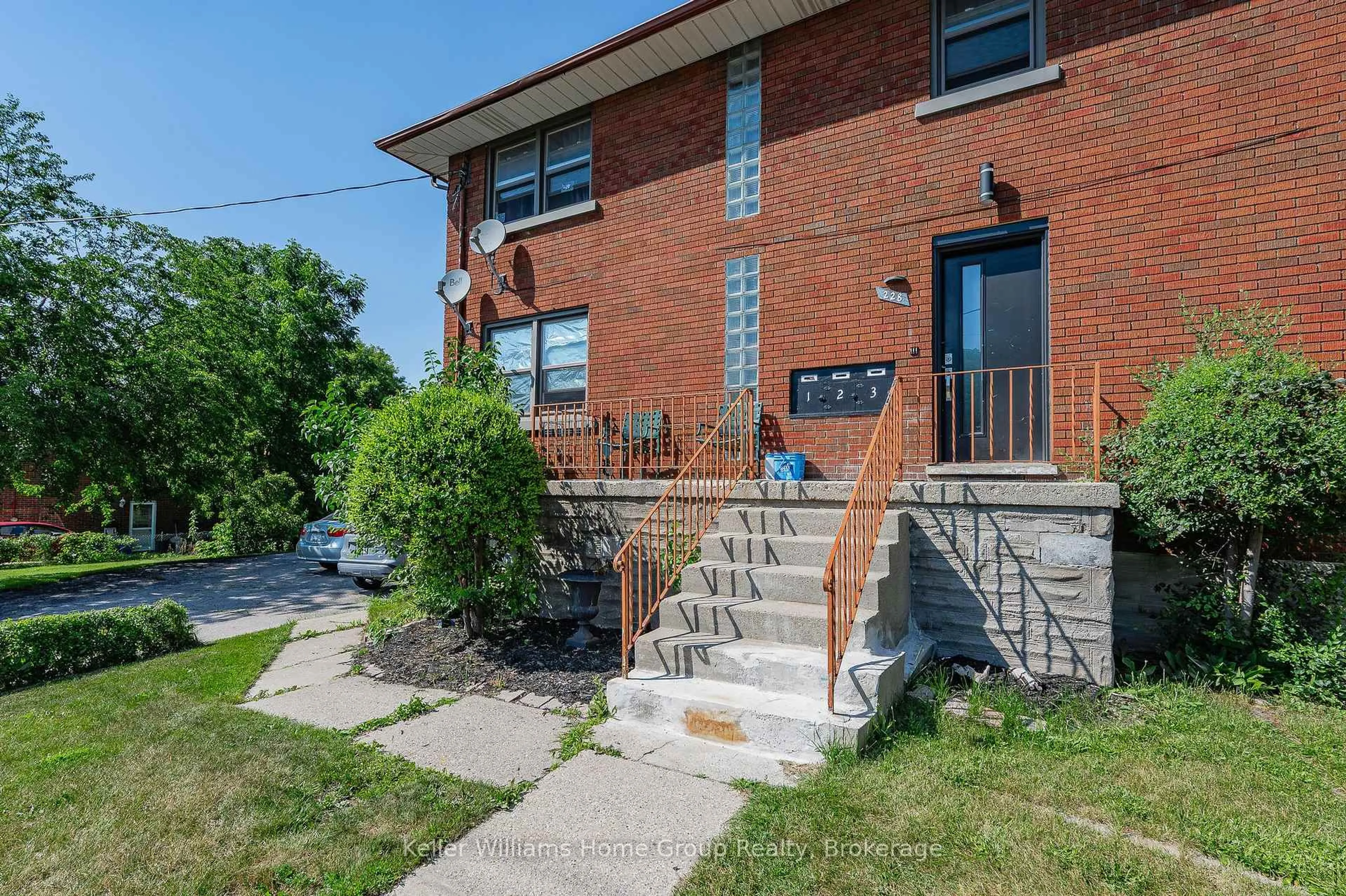 Home with brick exterior material, street for 228 Connaught St, Kitchener Ontario N2C 1B3