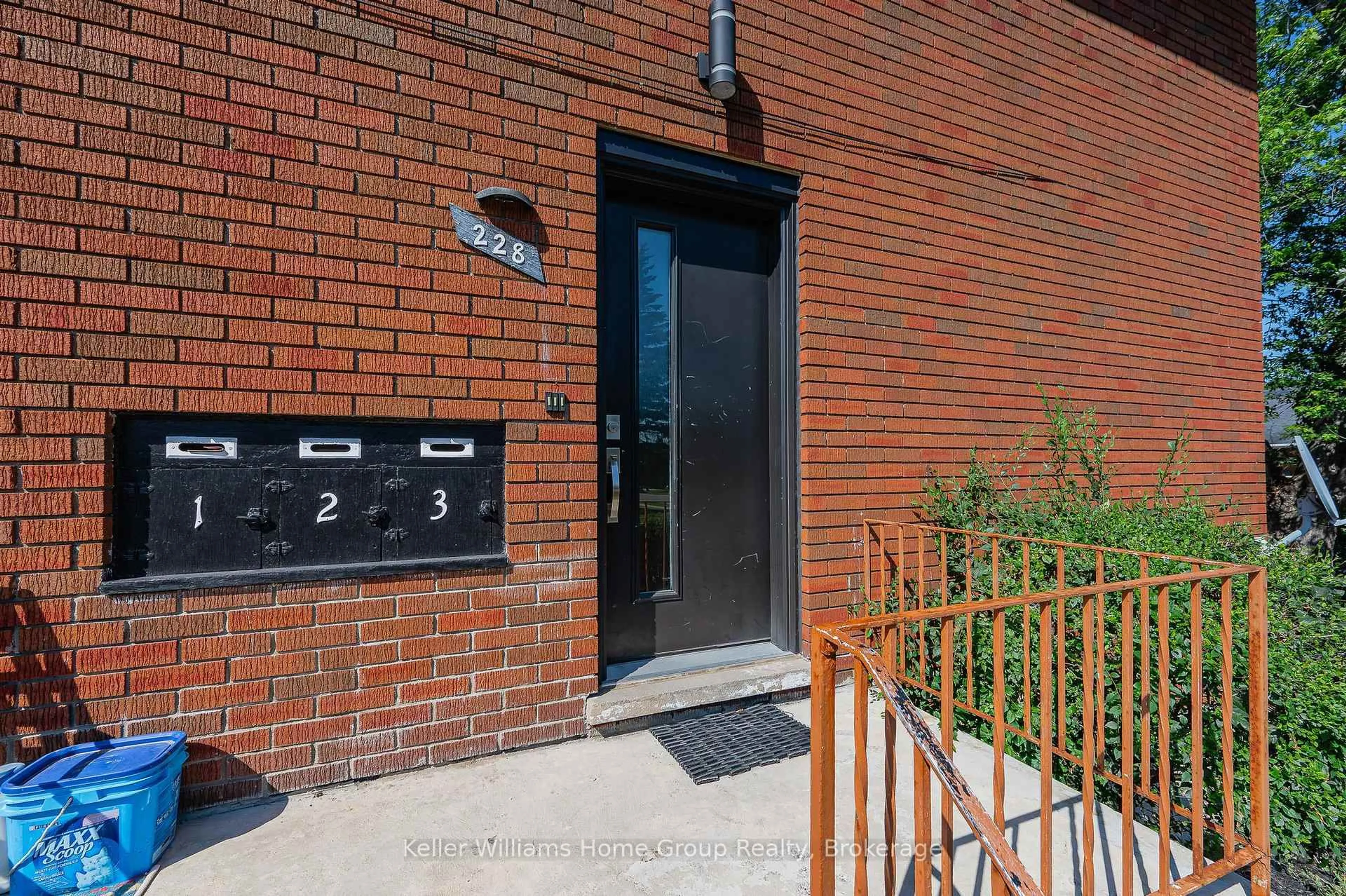 Home with brick exterior material, street for 228 Connaught St, Kitchener Ontario N2C 1B3