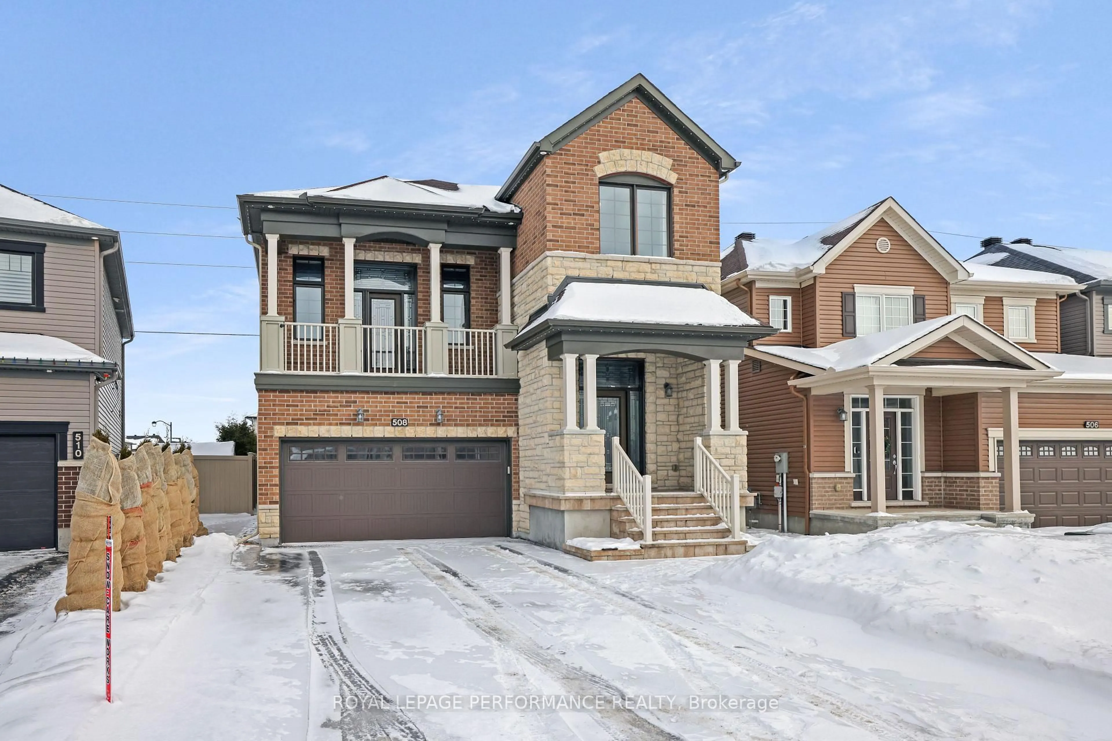 Home with brick exterior material, street for 508 YELLOW BIRCH St, Orleans Ontario K1W 0J3